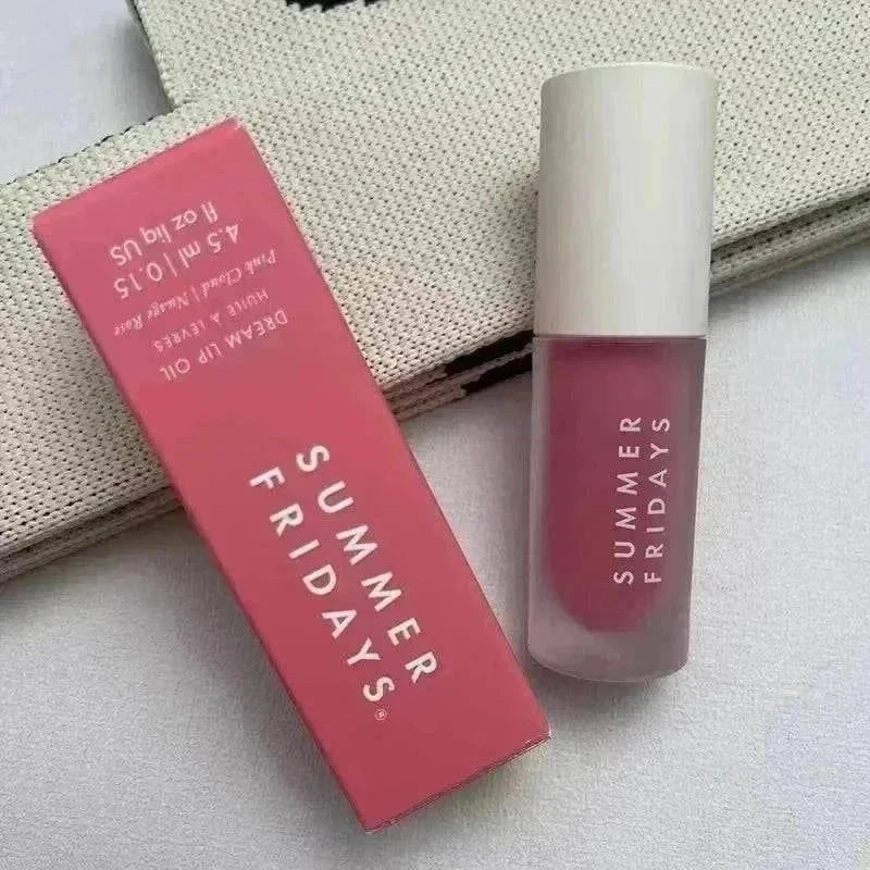 Hydrating Vanilla Summer Fridays Lip Balm gloss with moisturizing, glossy finish and nourishing oils