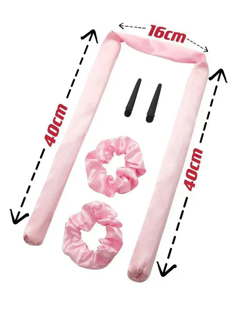 Hair Curler for Big Wave and Lazy Curl Styling -No Heat Foam Iron Tool