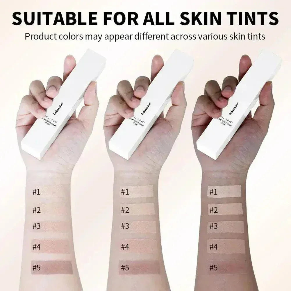 Two-in-one color-changing foundation stick by Teninoventures with lightweight, hydrating coverage and natural finish