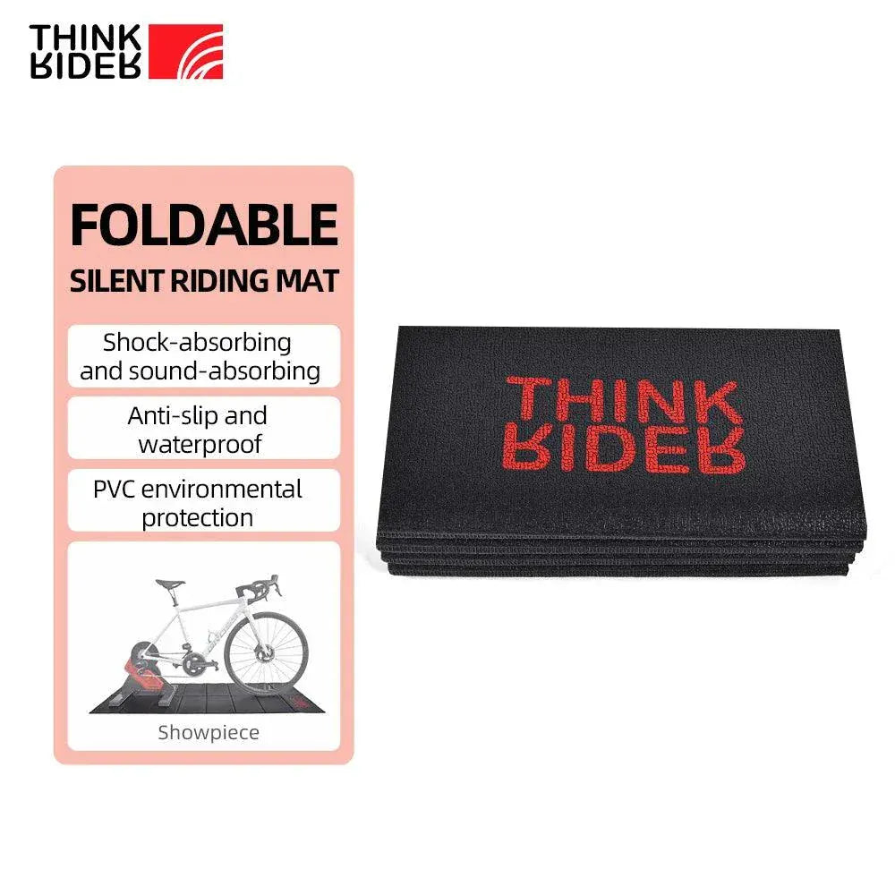 Thinkrider Training Mat - Durable Yoga Mat for Bike Trainer & Exercise