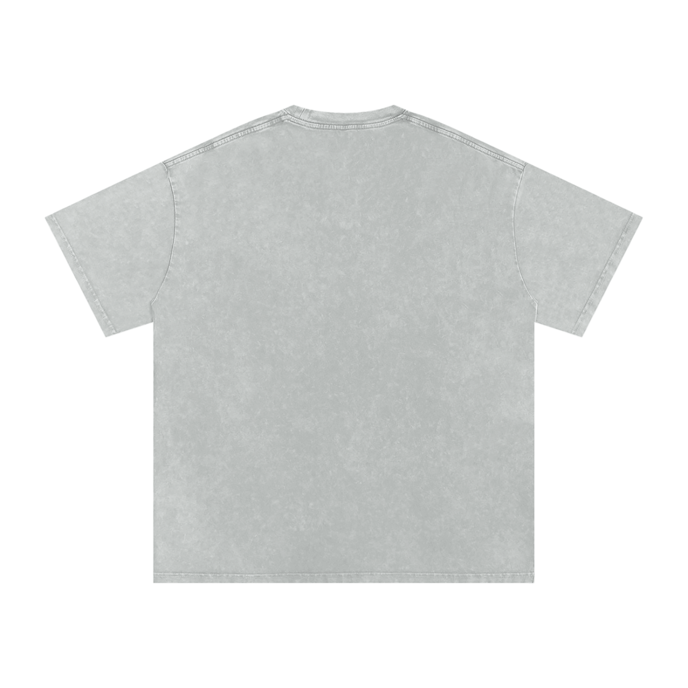 Oversized Snow Washed Cotton T-Shirt - Unisex Loose Fit 250gsm