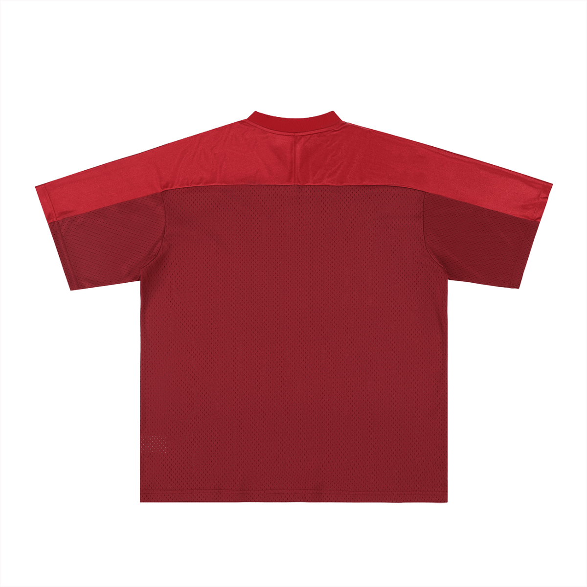 Oversized Mesh V-Neck Soccer Jersey