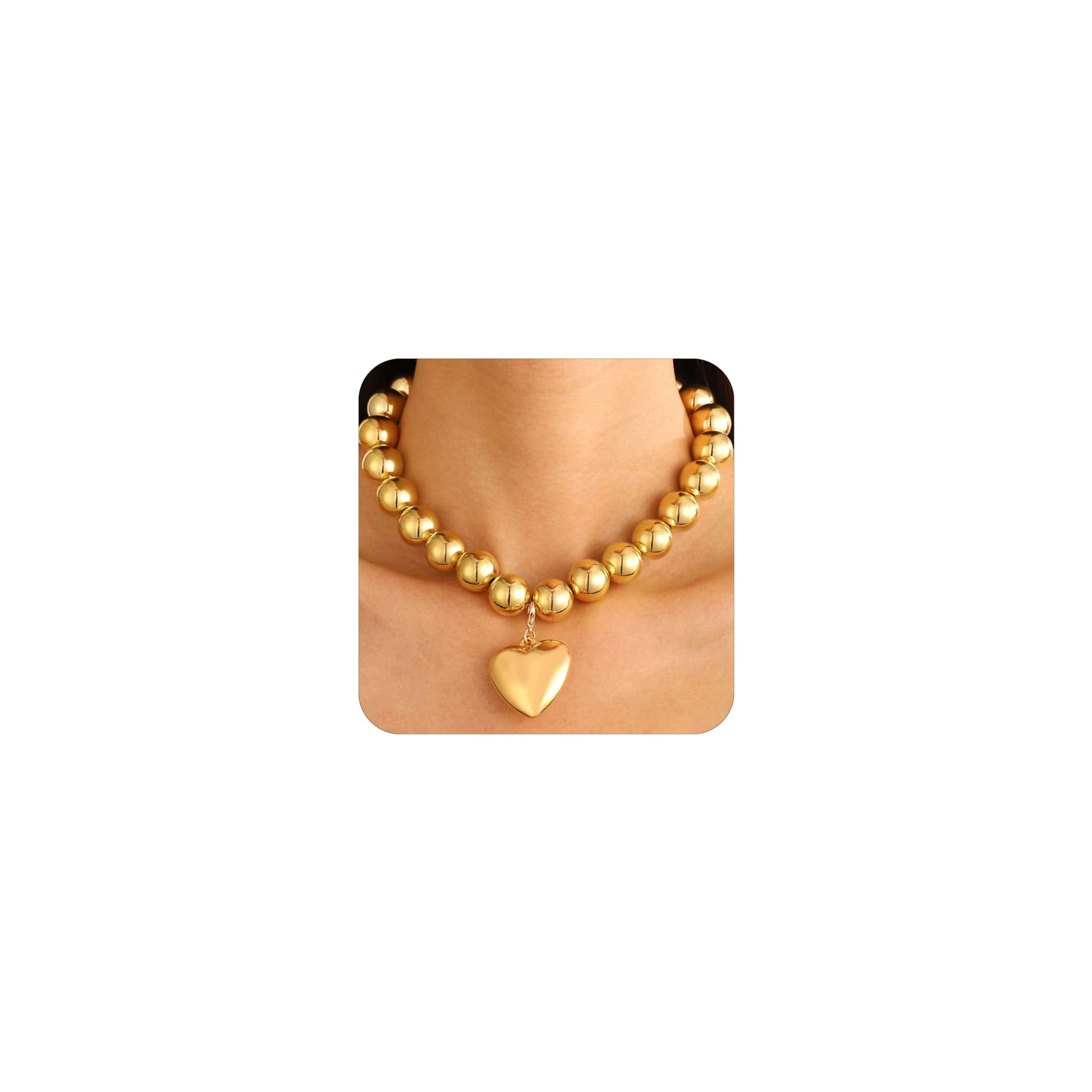 Set of 4-piece adjustable multi-layer necklaces with layered chains for versatile styling