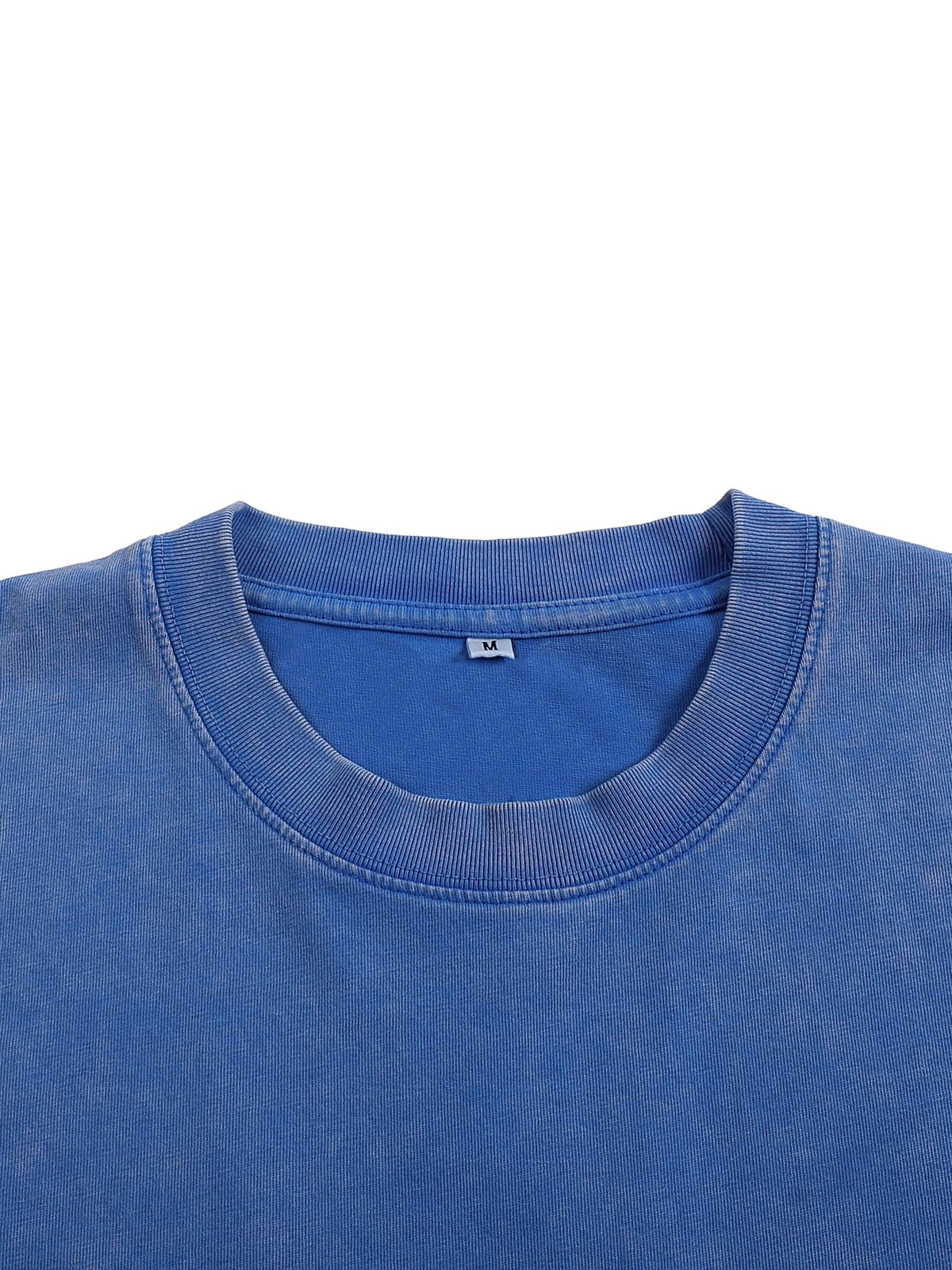 Snow washed oversized cotton t-shirt in black by ODMPOD, featuring a relaxed fit and casual style.