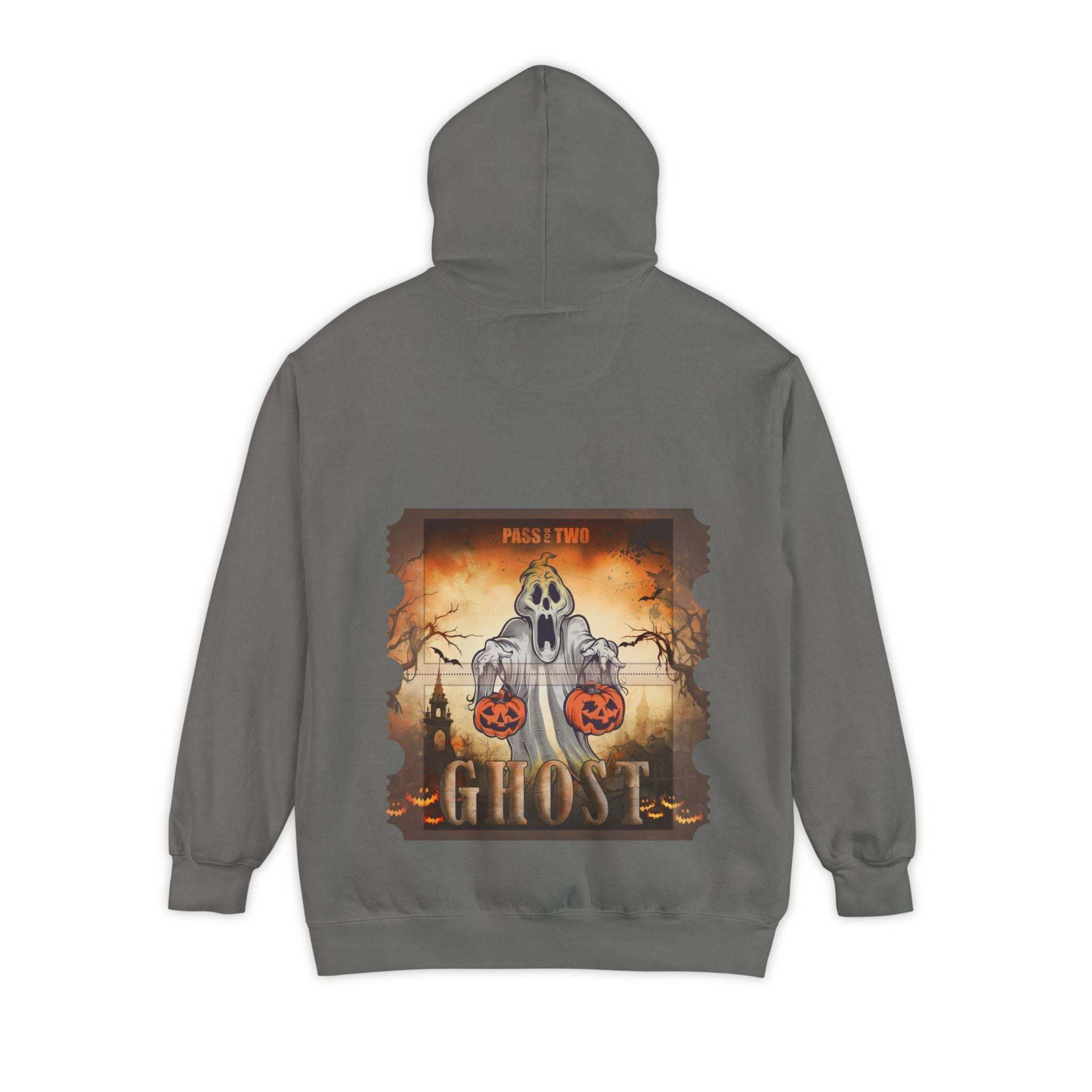 Vintage Halloween Ghost Movie Ticket Hoodie - TeninoVentures