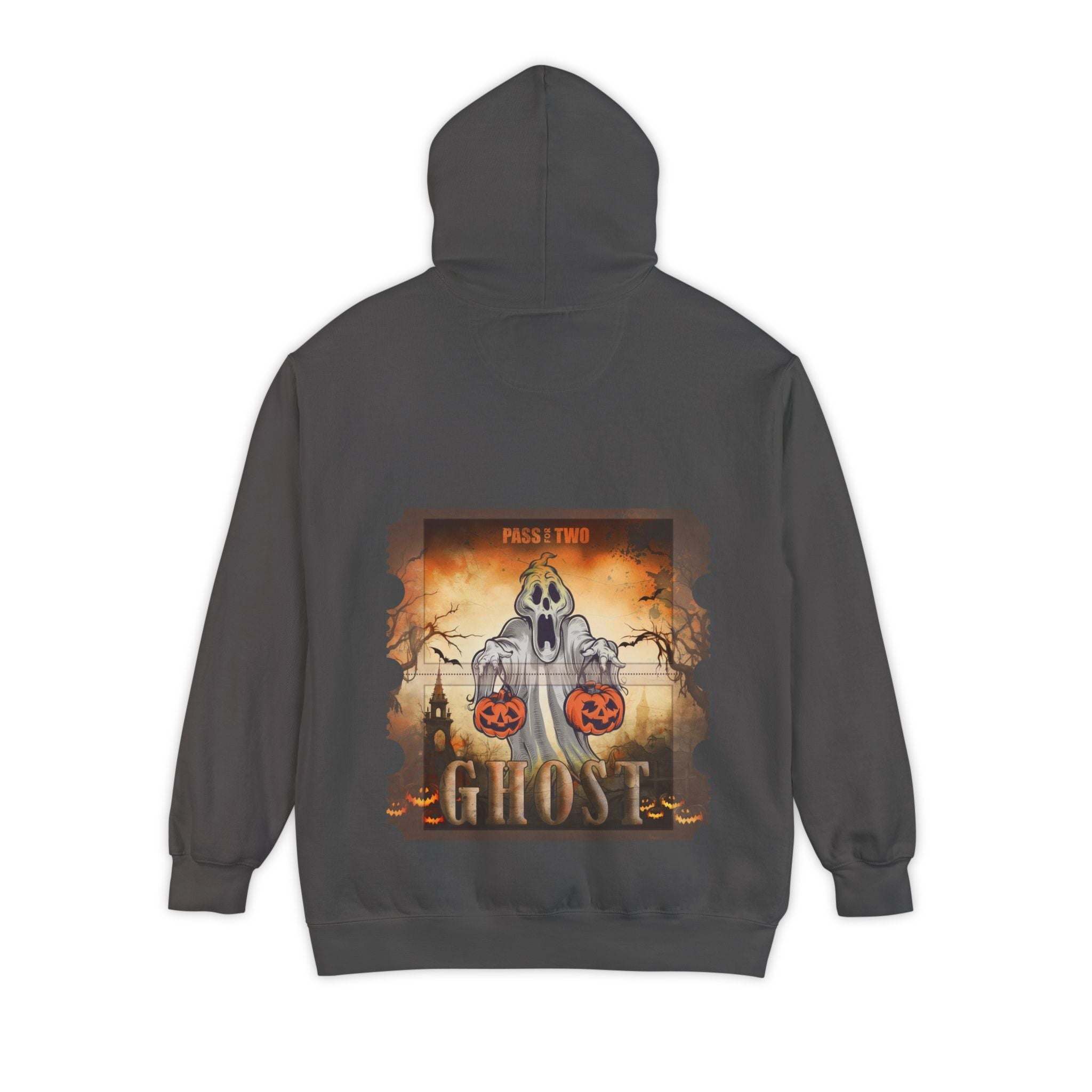 Vintage Halloween Ghost Movie Ticket Hoodie - TeninoVentures
