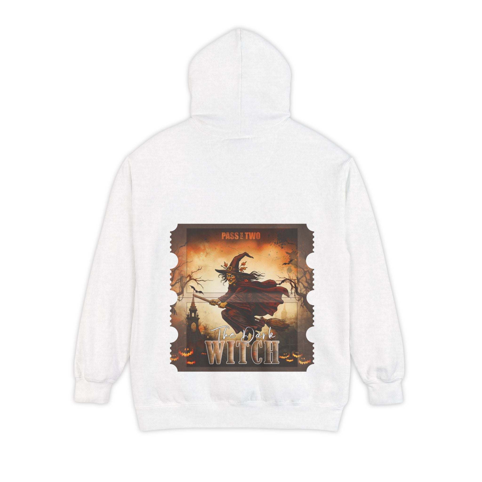 Vintage Halloween The Dark Witch Movie Ticket Hoodie - TeninoVentures