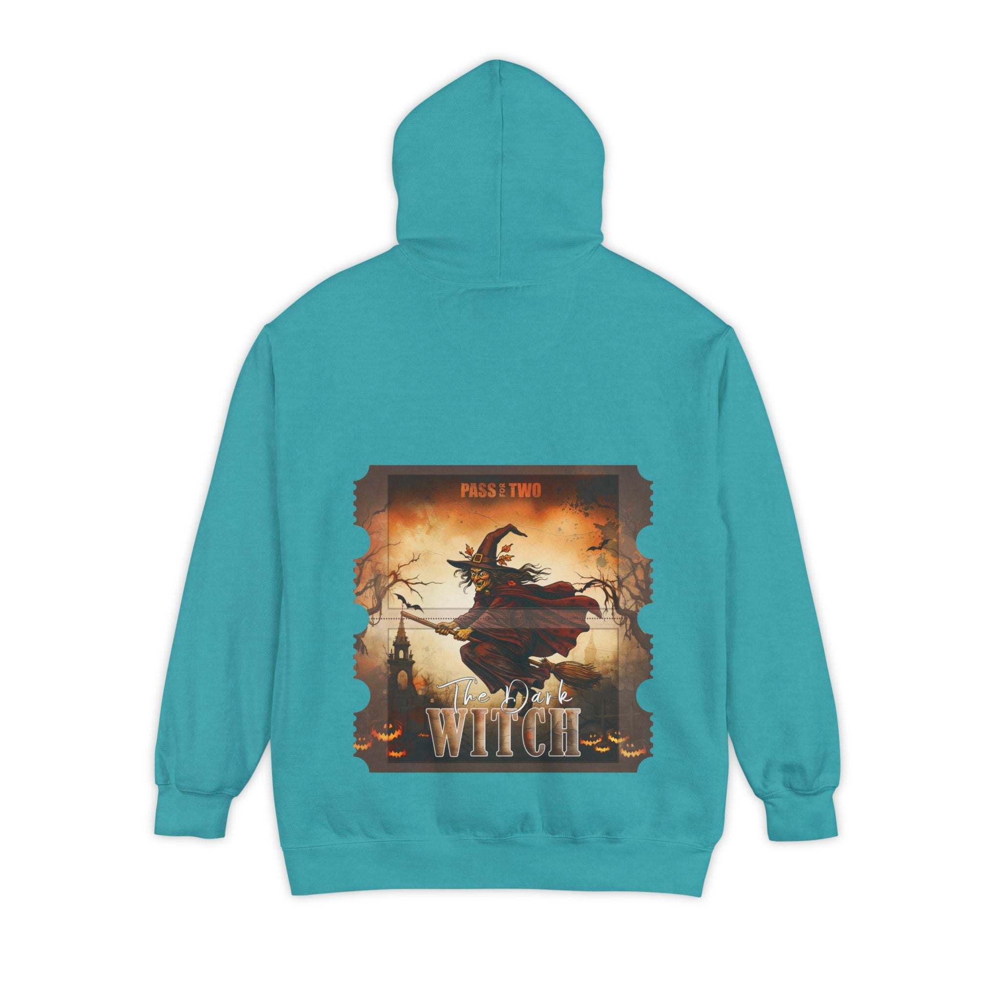 Vintage Halloween The Dark Witch Movie Ticket Hoodie - TeninoVentures