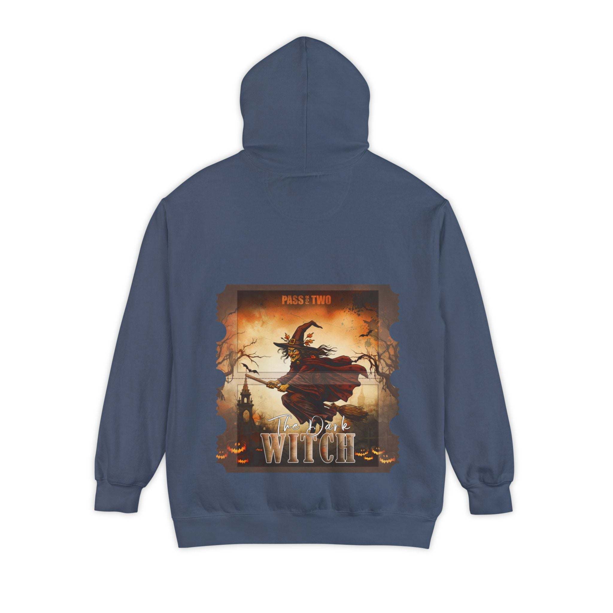 Vintage Halloween The Dark Witch Movie Ticket Hoodie - TeninoVentures
