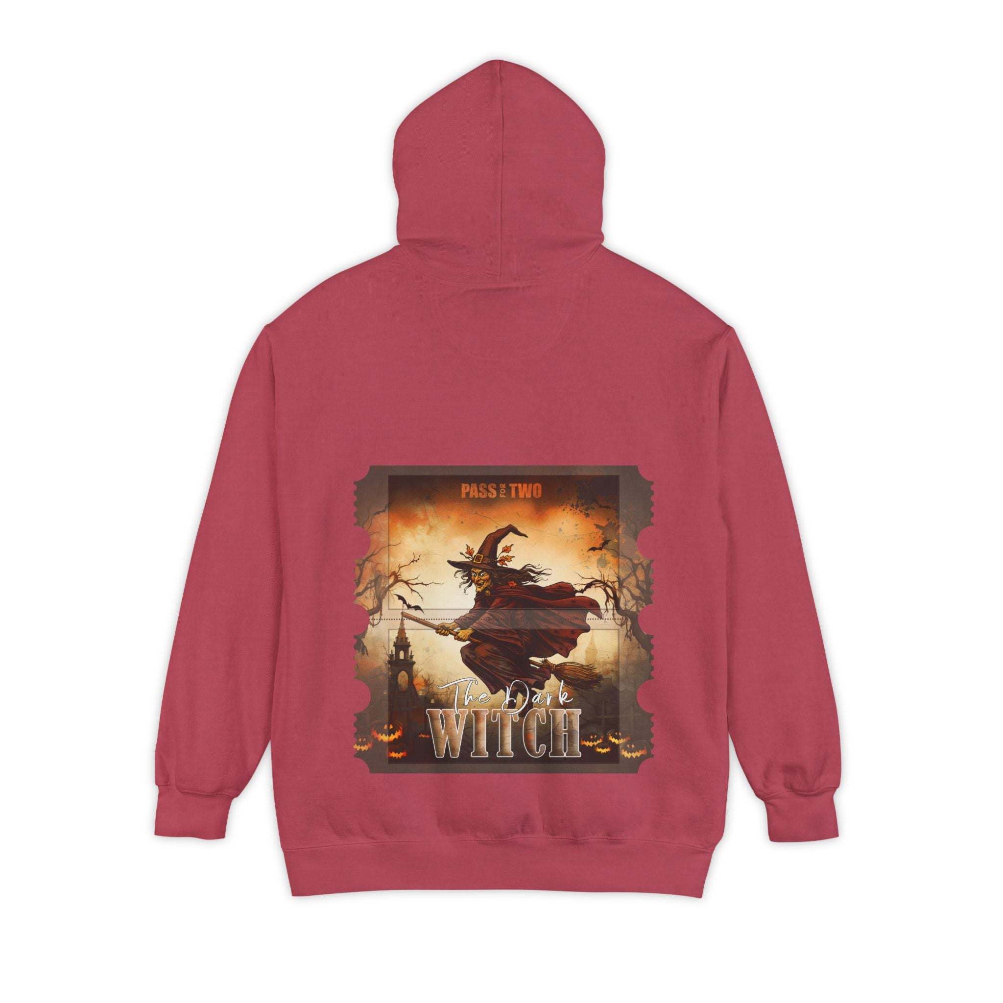 Vintage Halloween The Dark Witch Movie Ticket Hoodie - TeninoVentures