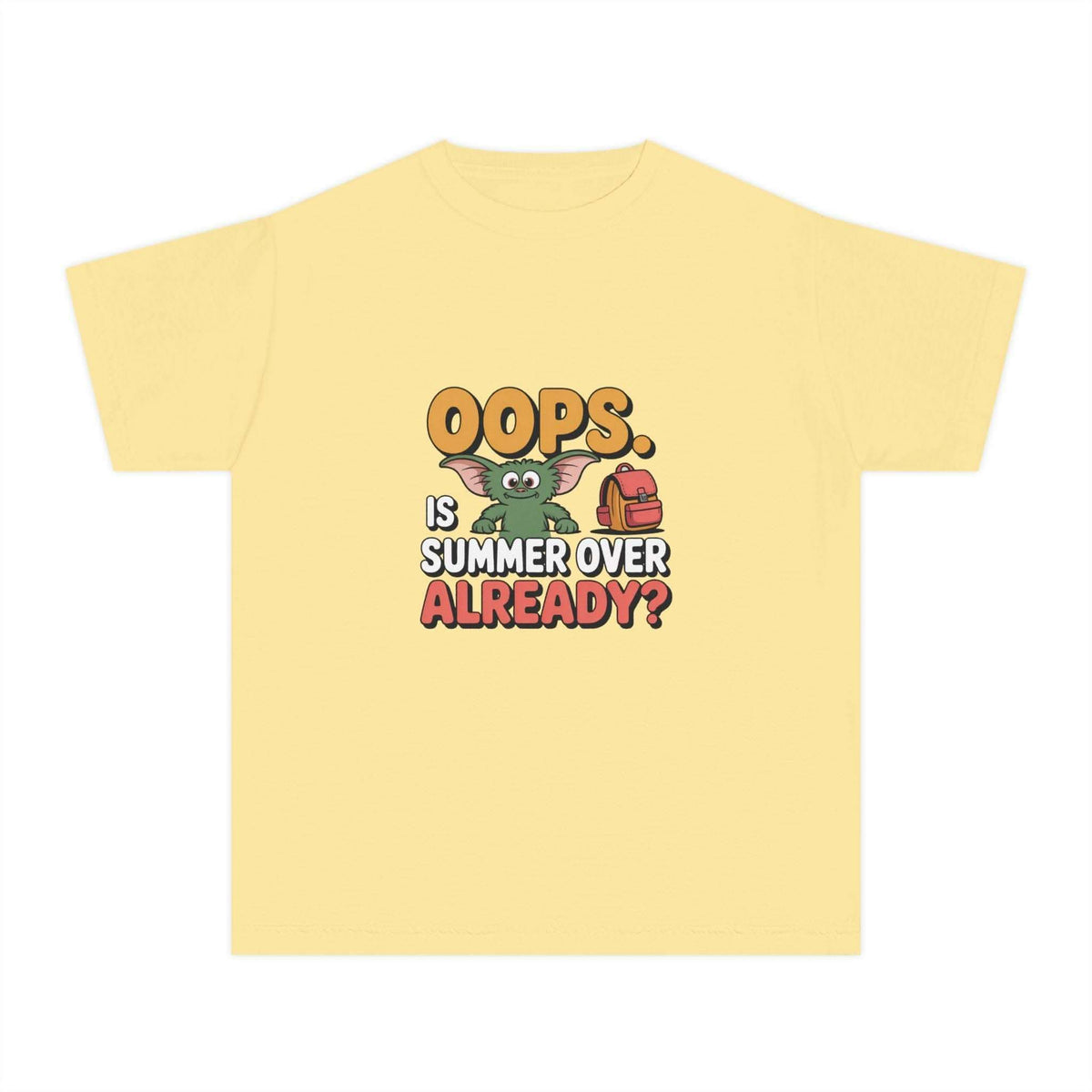 Oops. Is Summer Over Already Back to School Kids T-Shirt - TeninoVentures