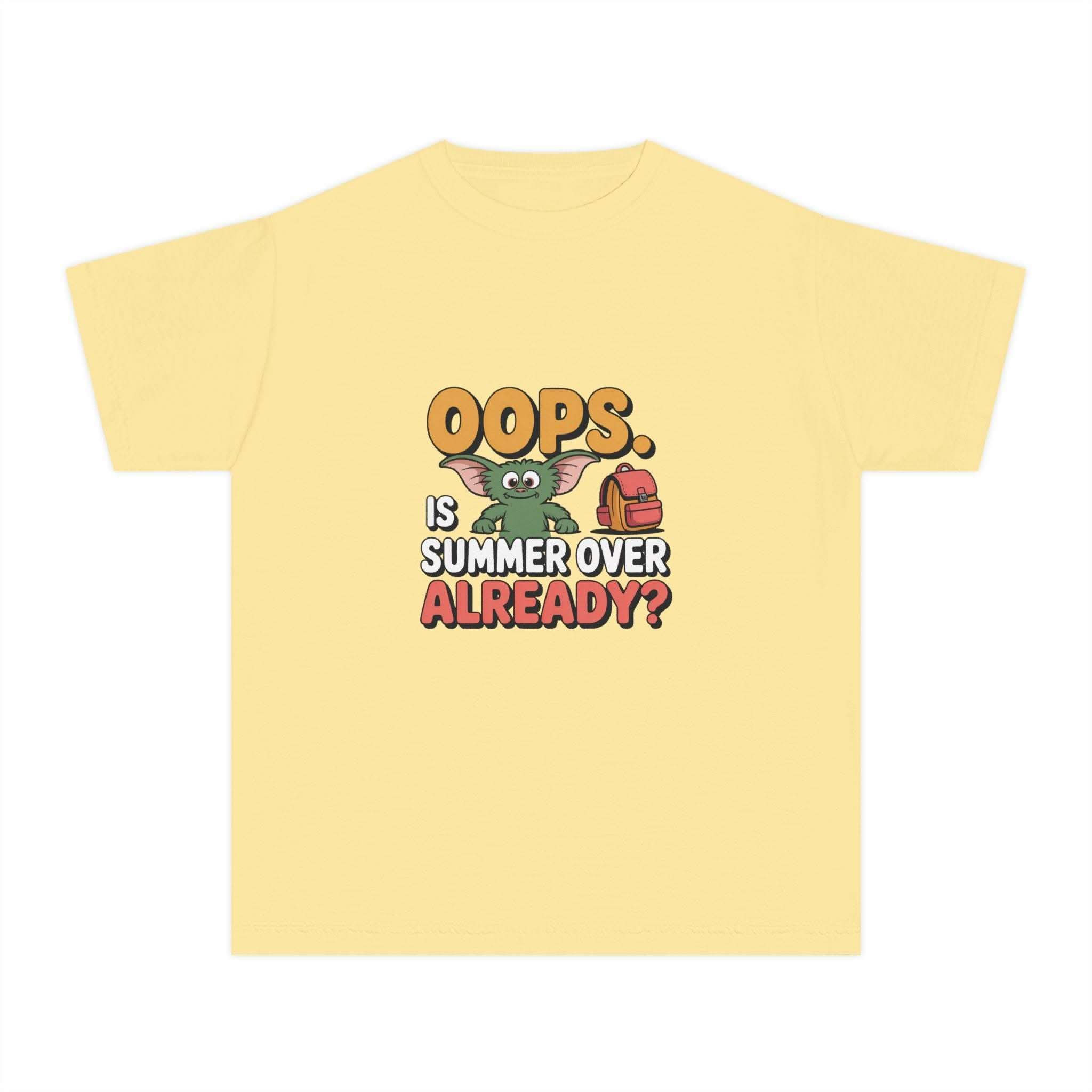 Oops. Is Summer Over Already Back to School Kids T-Shirt - TeninoVentures
