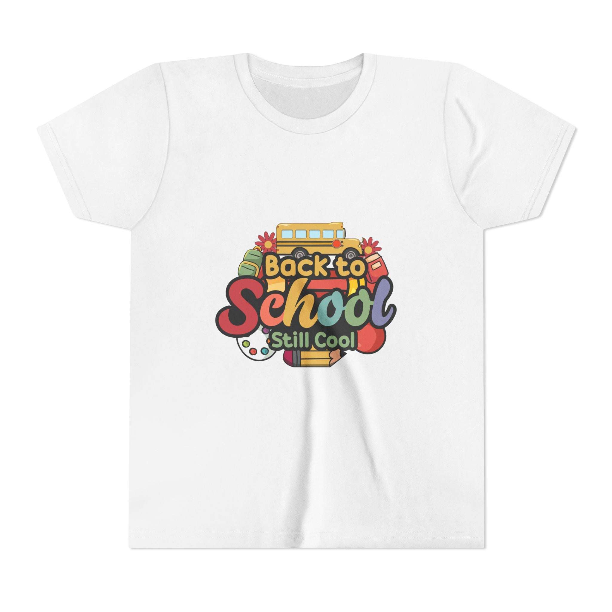 Back to School Youth Tee - Lightweight Cotton T-Shirt for Kids & Teens
