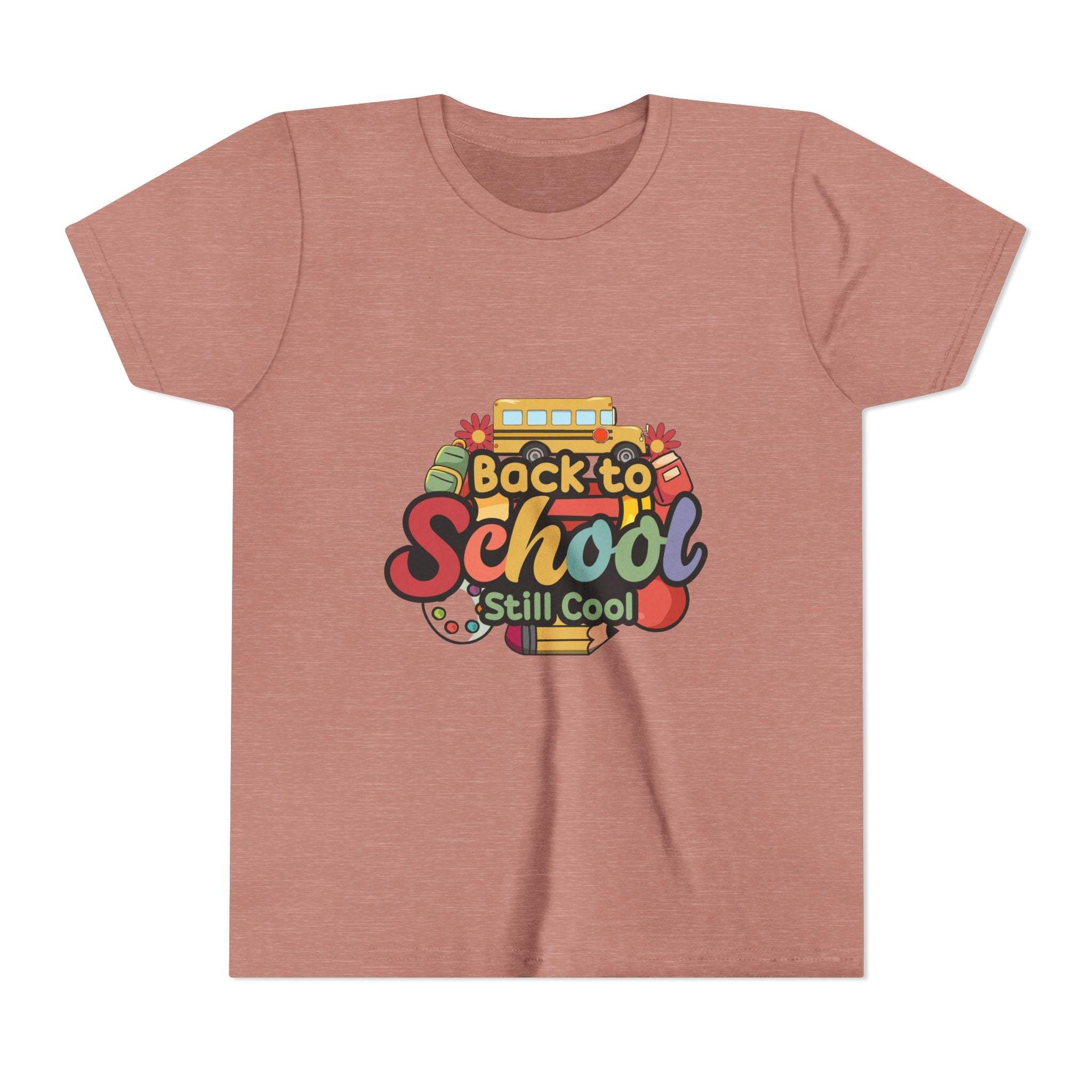 Back to School Youth Tee - Lightweight Cotton T-Shirt for Kids & Teens