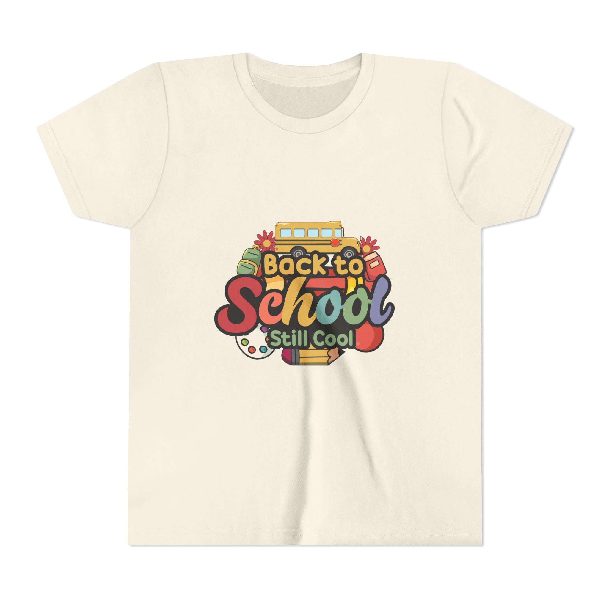 Back to School Youth Tee - Lightweight Cotton T-Shirt for Kids & Teens