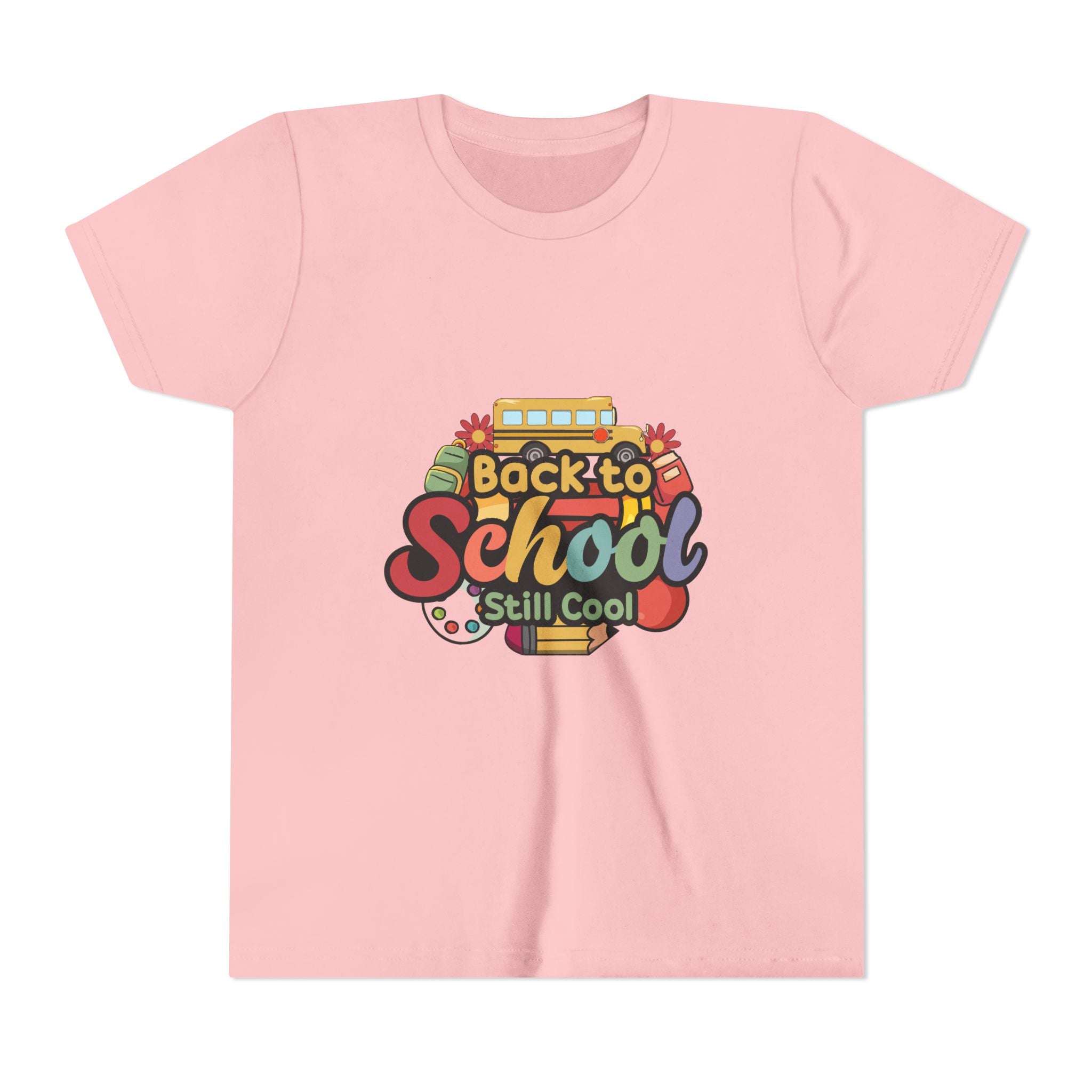 Back to School Youth Tee - Lightweight Cotton T-Shirt for Kids & Teens