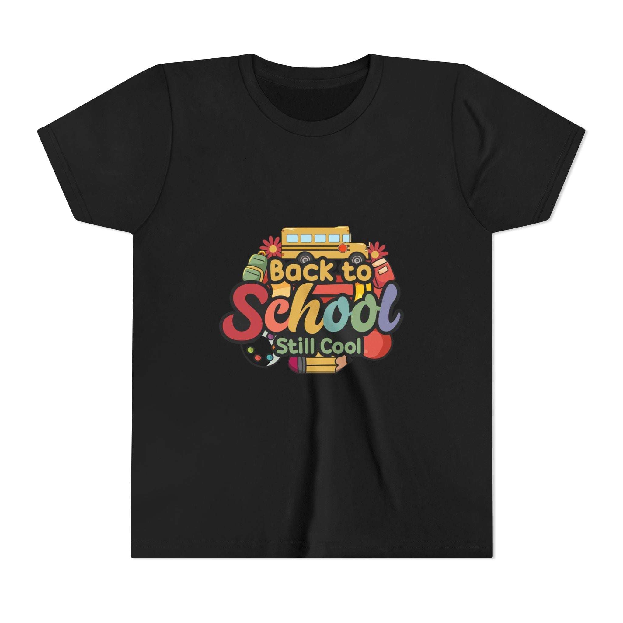 Back to School Youth Tee - Lightweight Cotton T-Shirt for Kids & Teens