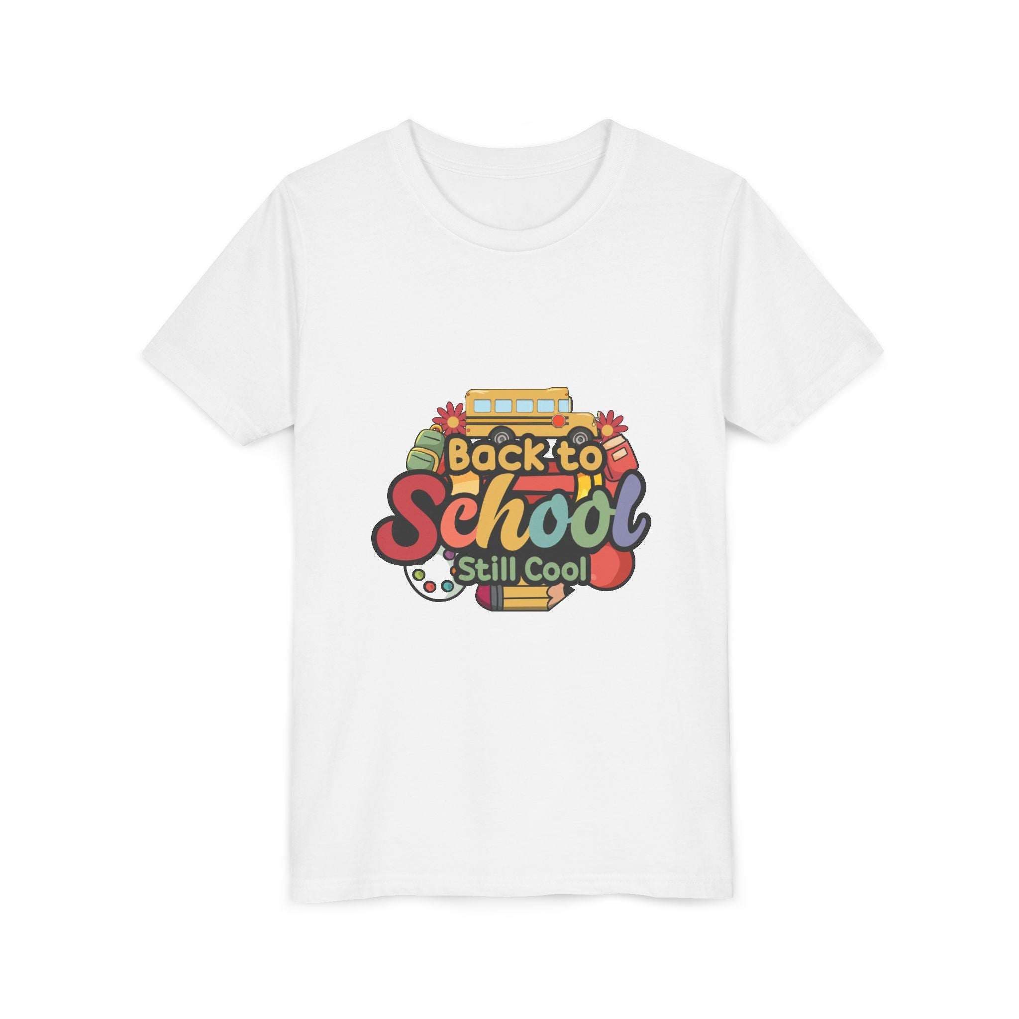Back to School Youth Tee - Lightweight Cotton T-Shirt for Kids & Teens