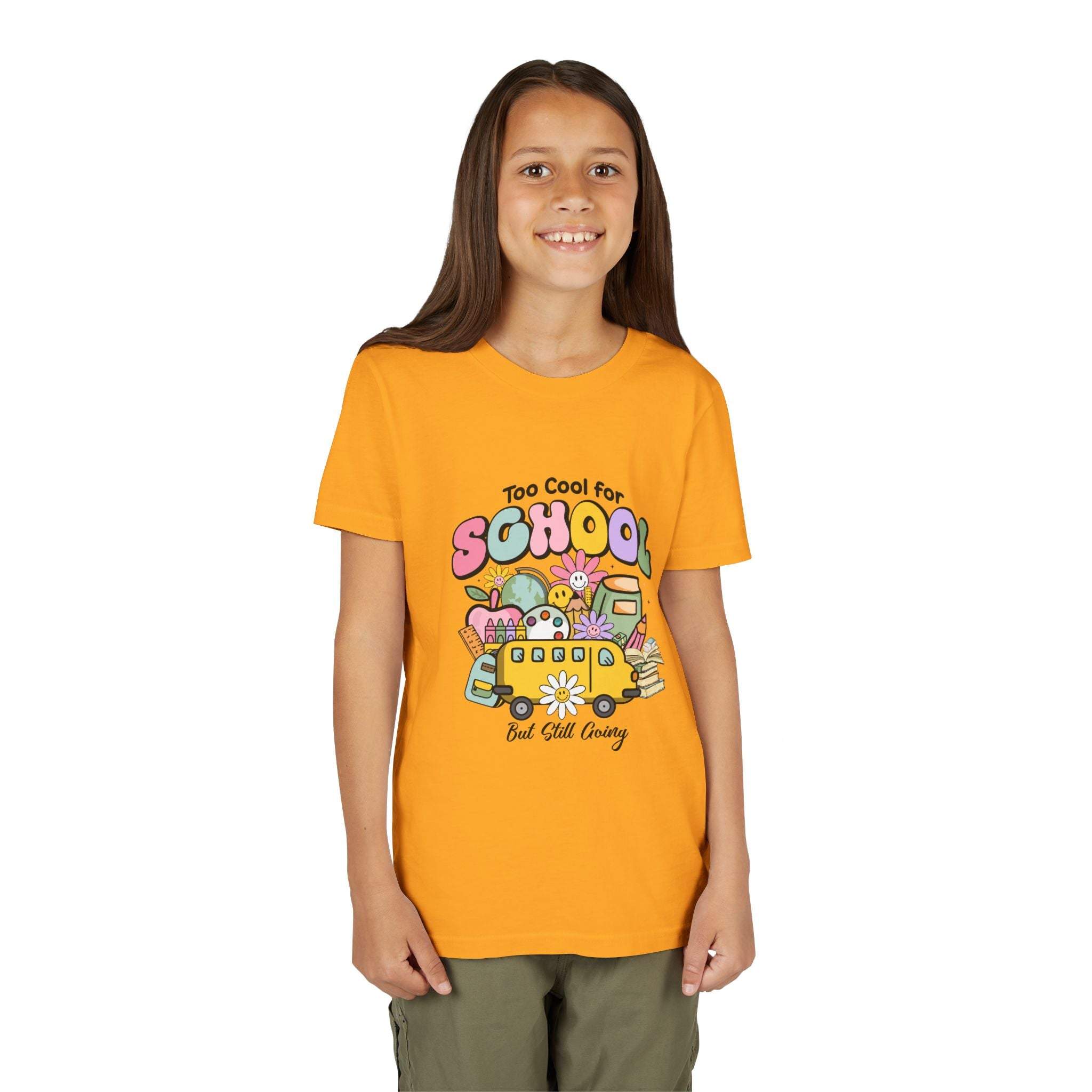 Too Cool for School But Still Going Kids T-Shirt - TeninoVentures