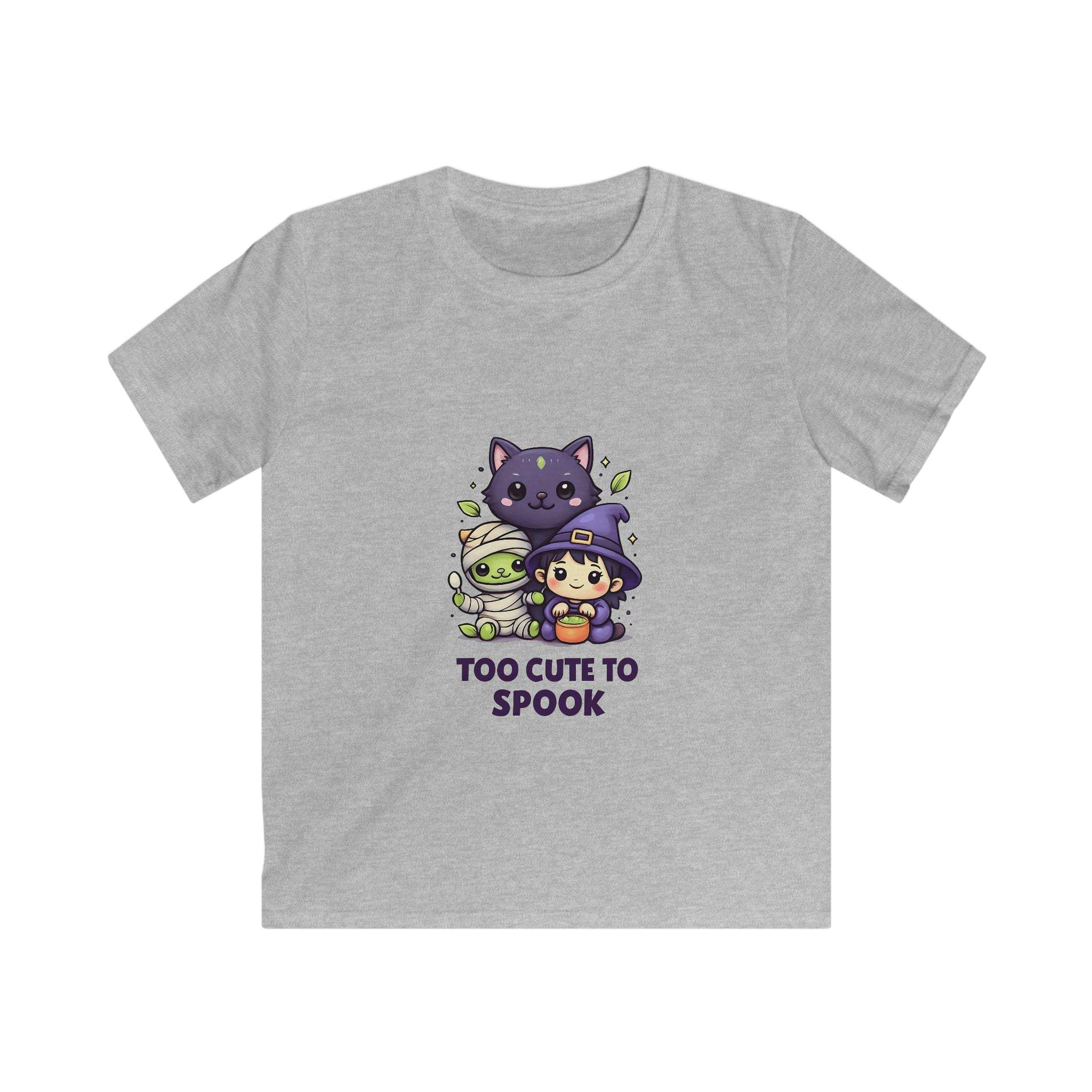 Kids Tee - Too Cute to Spook Halloween Design - TeninoVentures