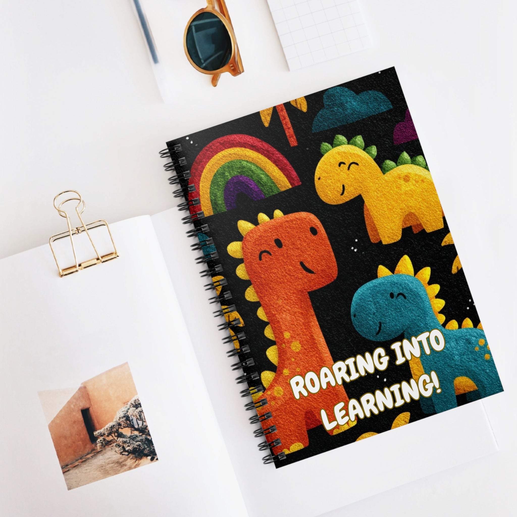 Dinosaur Spiral Notebook - TeninoVentures