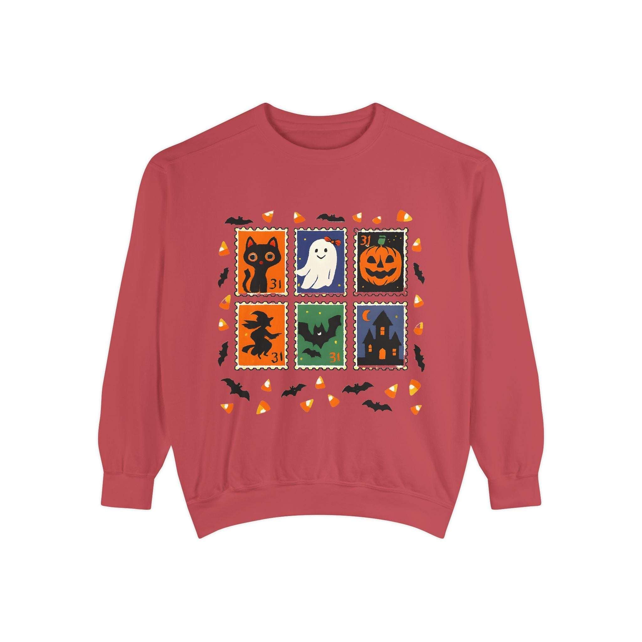 Retro Halloween Stamp Sweatshirt - TeninoVentures