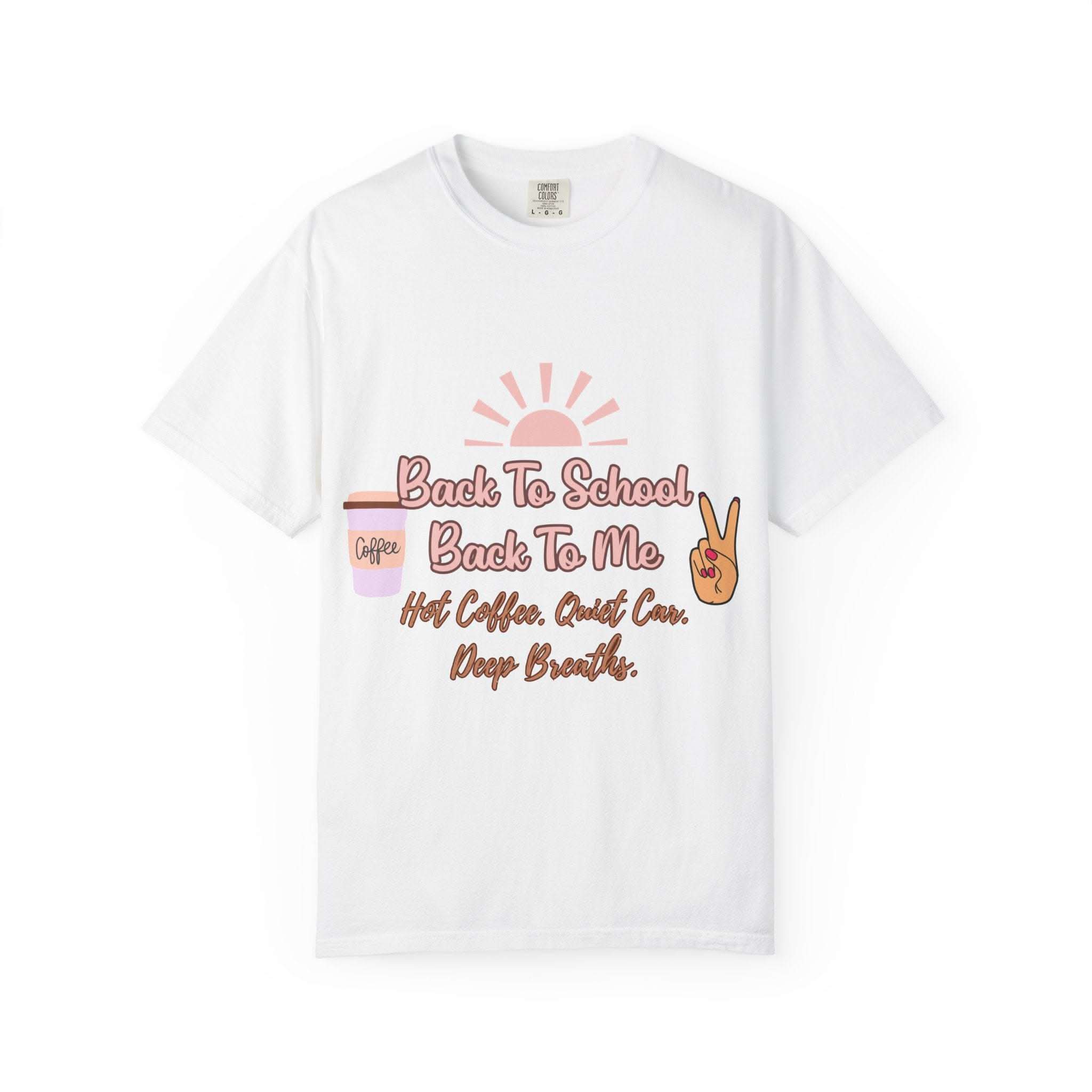 Back to School Back to Me Mom T-Shirt - TeninoVentures