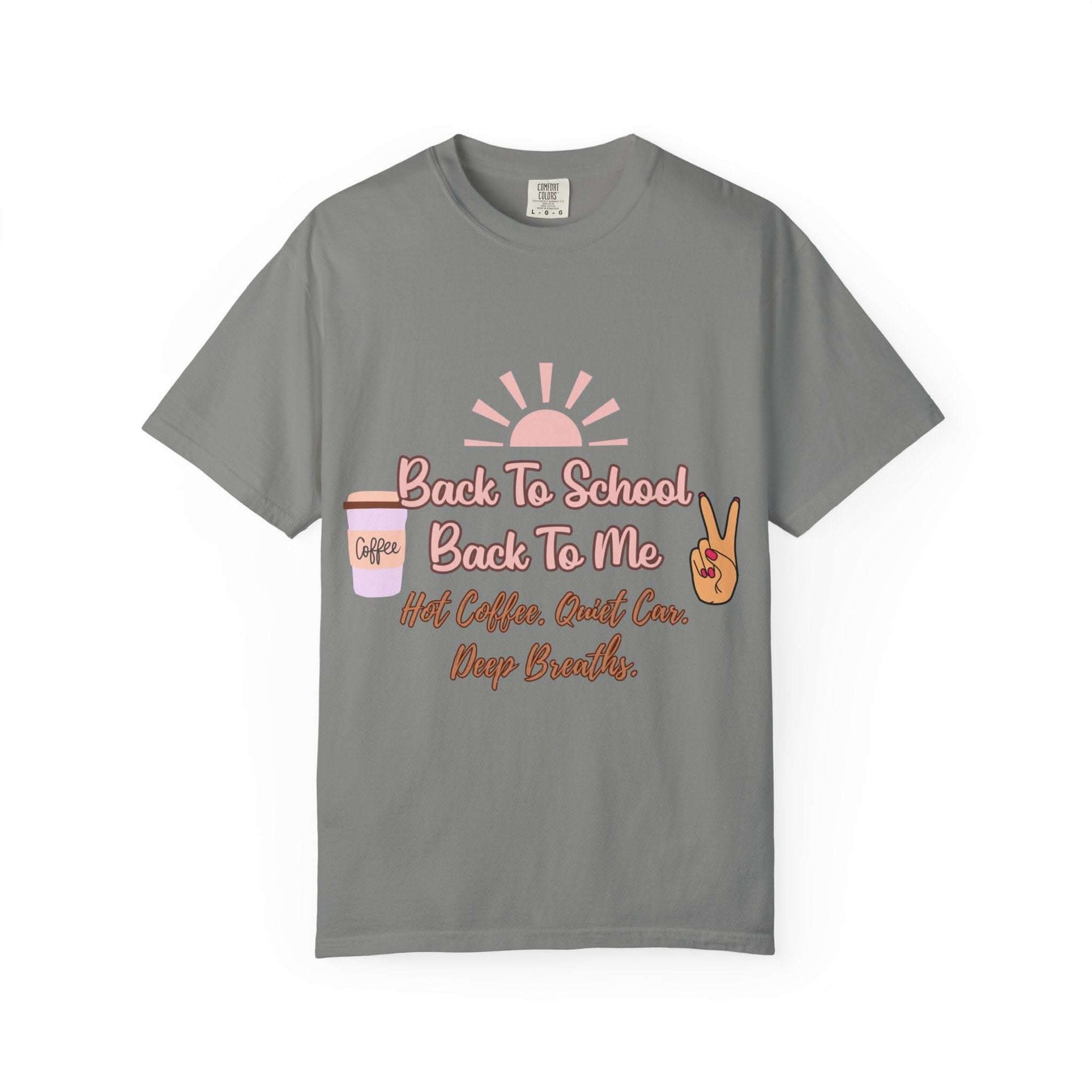 Back to School Back to Me Mom T-Shirt - TeninoVentures
