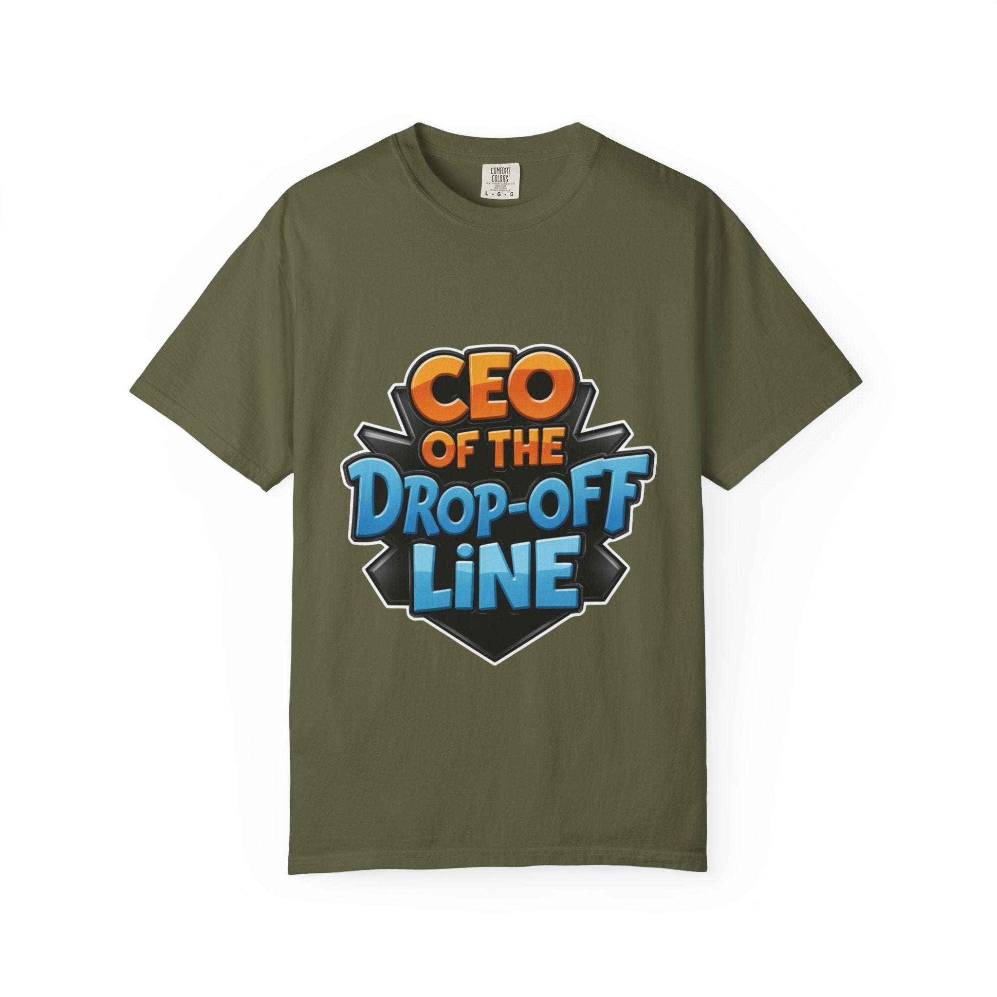 CEO Drop-Off Line T-Shirt For Back to School - TeninoVentures