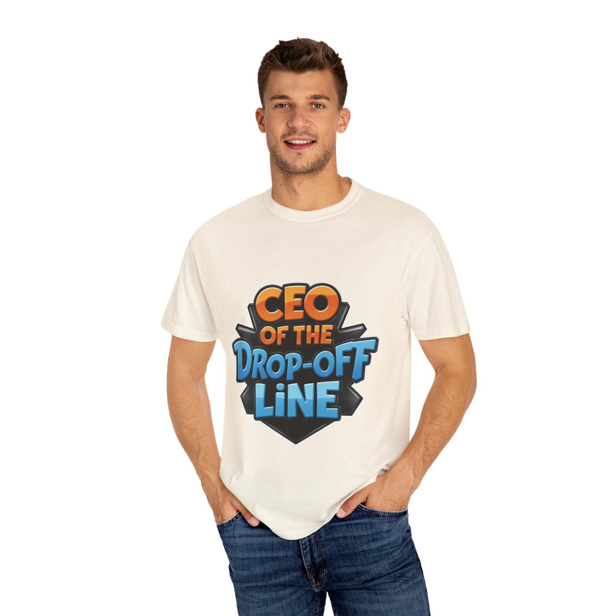 CEO Drop-Off Line T-Shirt For Back to School - TeninoVentures