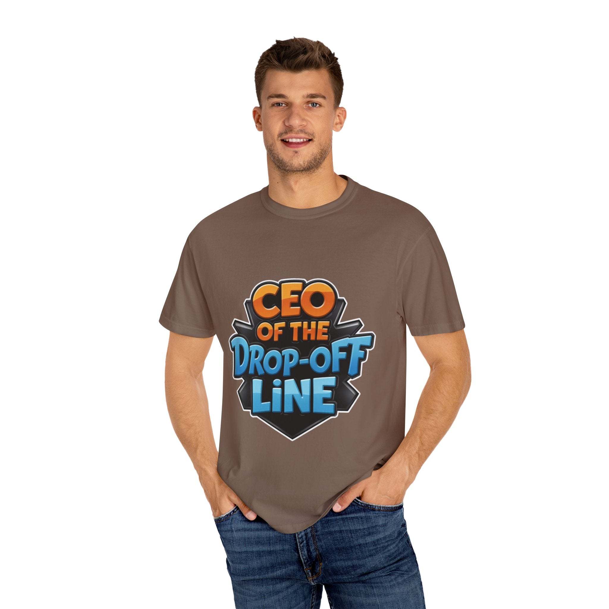 CEO Drop-Off Line T-Shirt For Back to School - TeninoVentures
