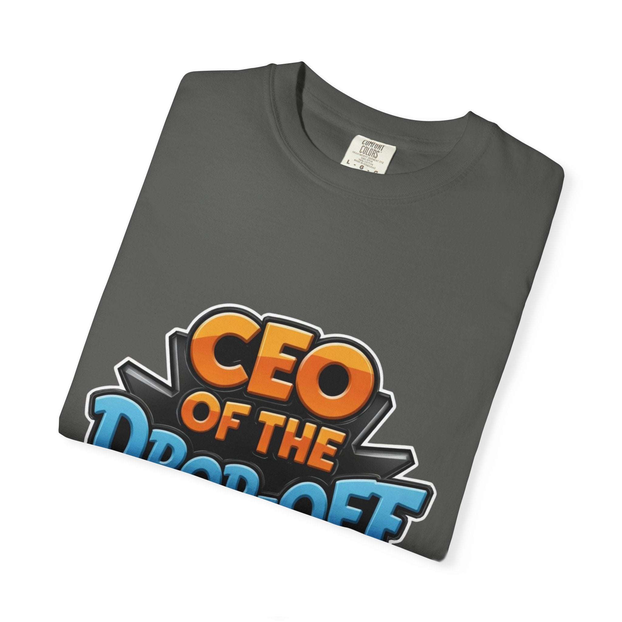 CEO Drop-Off Line T-Shirt For Back to School - TeninoVentures