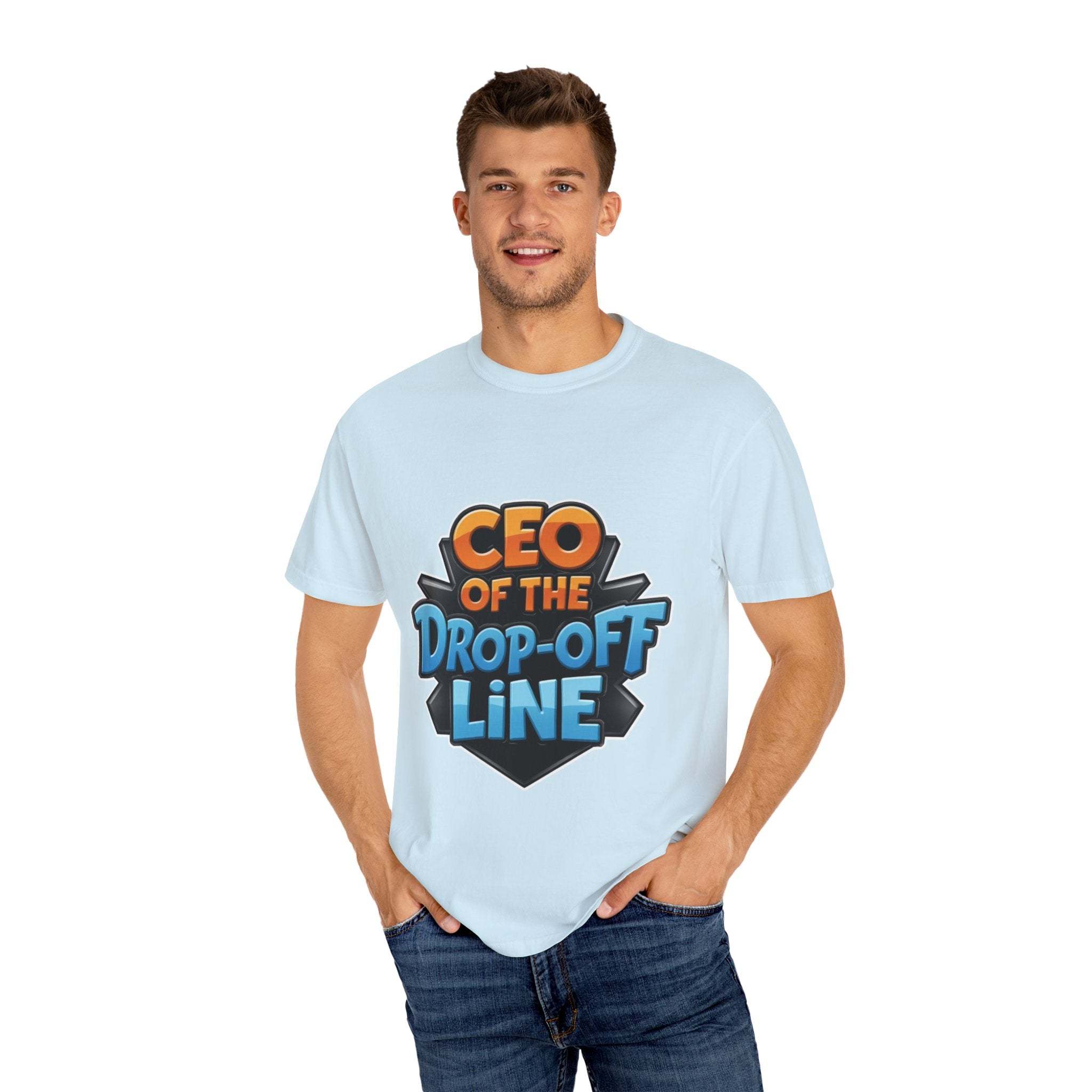 CEO Drop-Off Line T-Shirt For Back to School - TeninoVentures