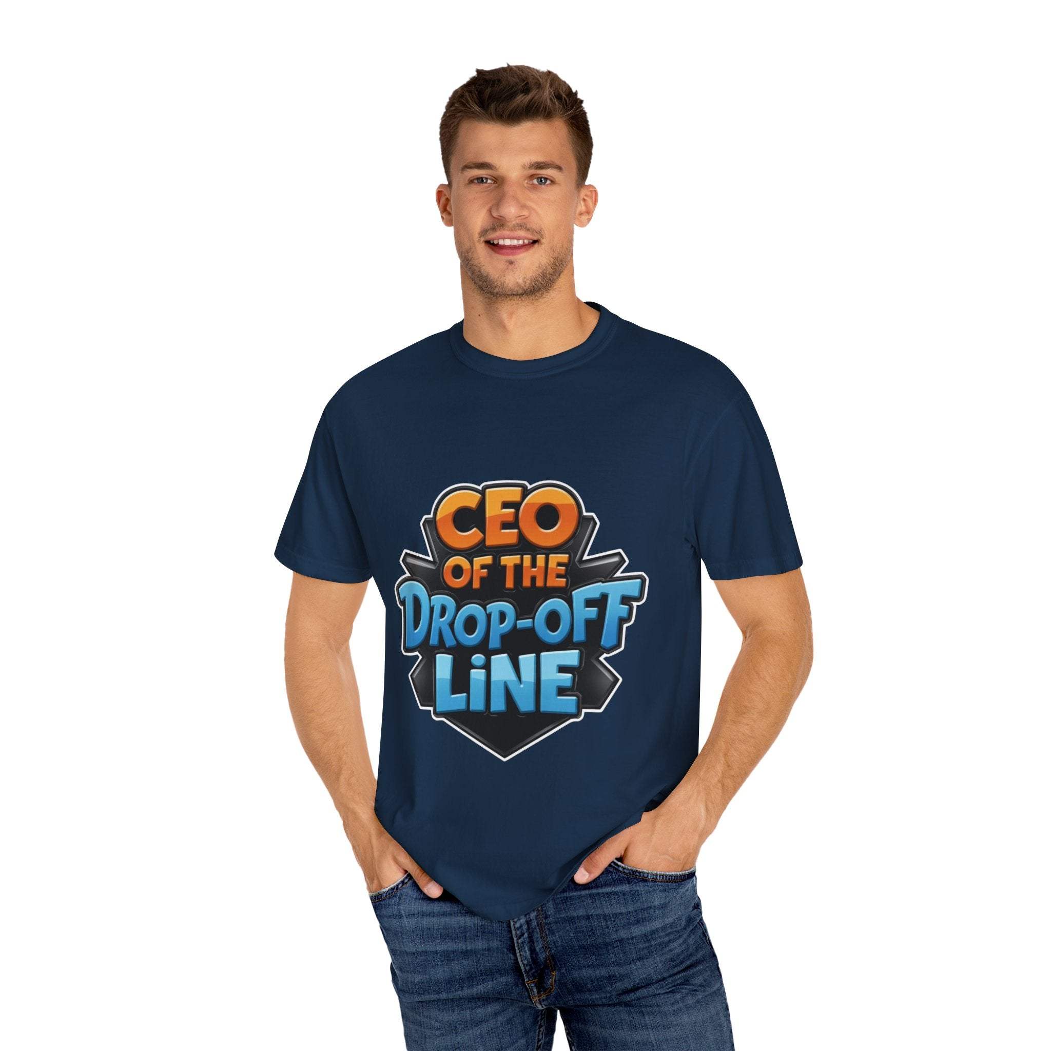 CEO Drop-Off Line T-Shirt For Back to School - TeninoVentures