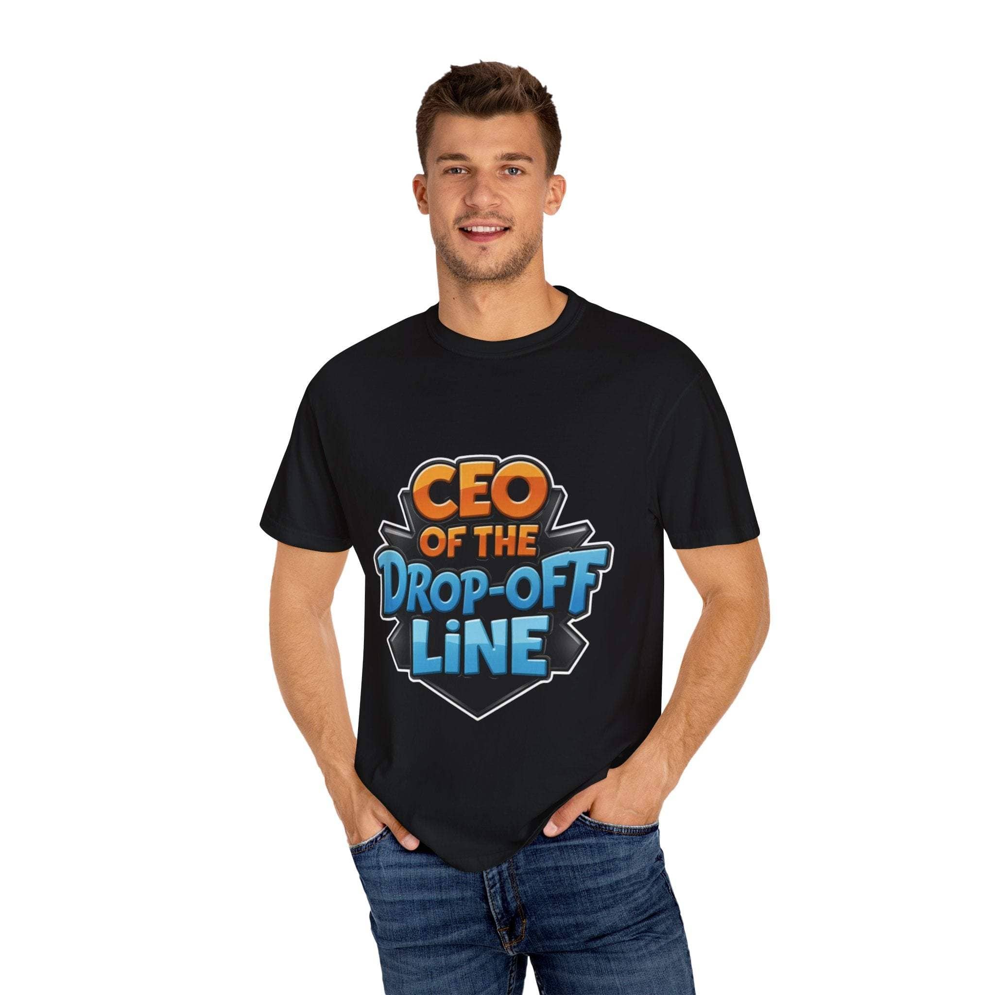 CEO Drop-Off Line T-Shirt For Back to School - TeninoVentures