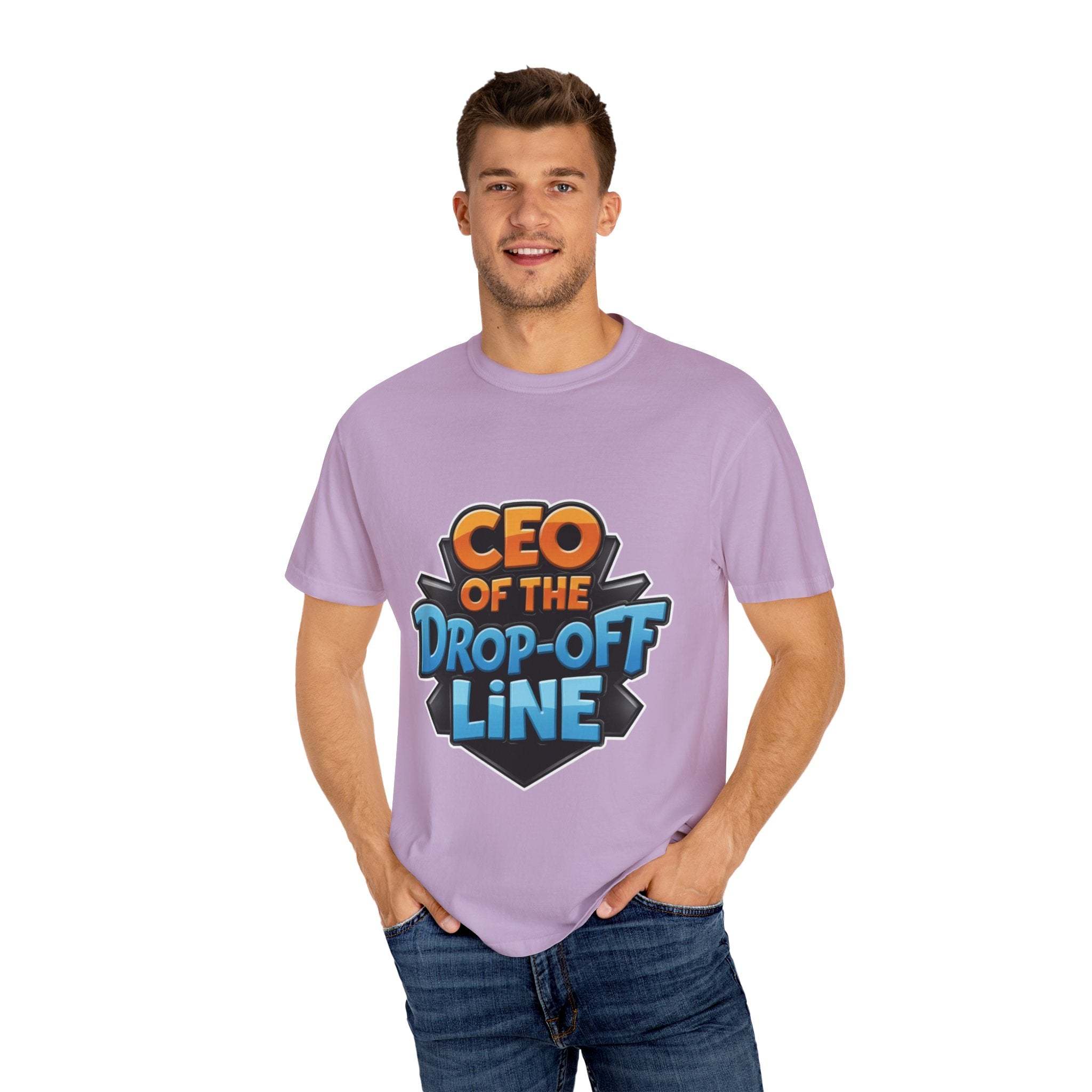 CEO Drop-Off Line T-Shirt For Back to School - TeninoVentures