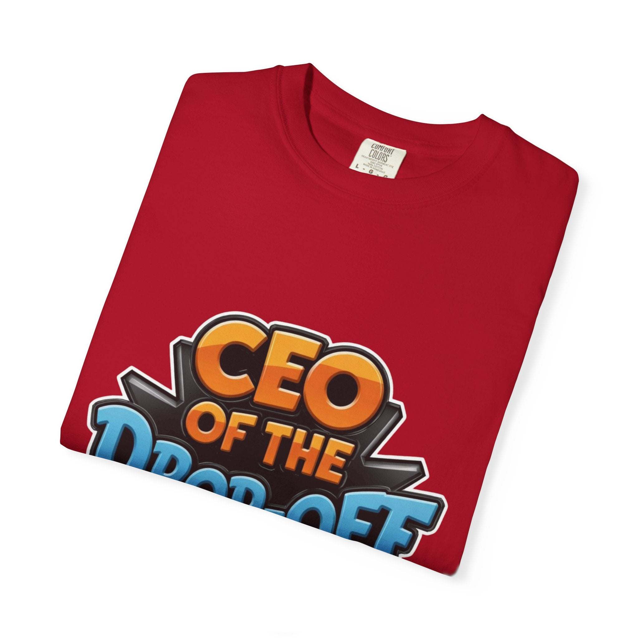 CEO Drop-Off Line T-Shirt For Back to School - TeninoVentures