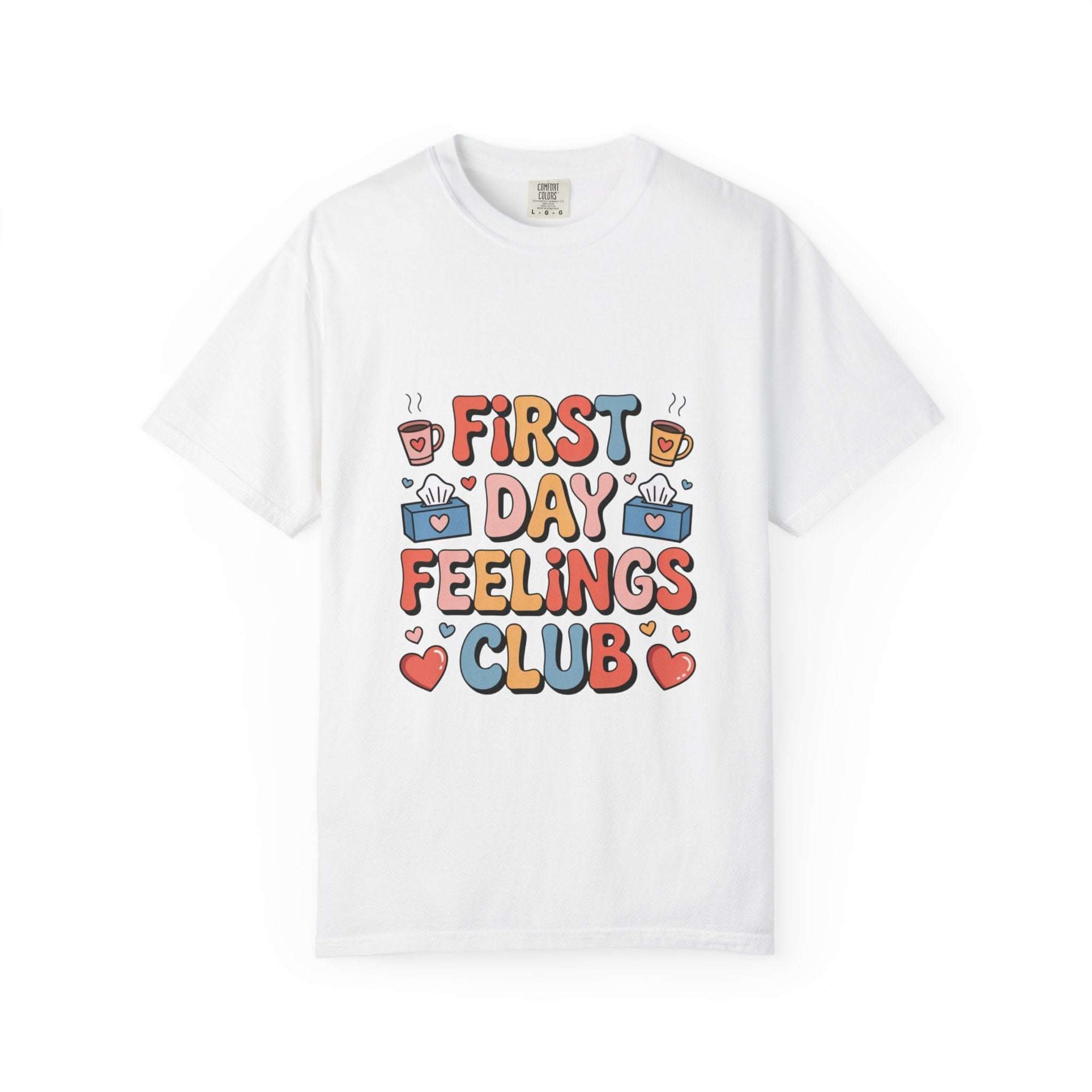 Garment-Dyed T-shirt for Back to School | First Day Feelings Club.