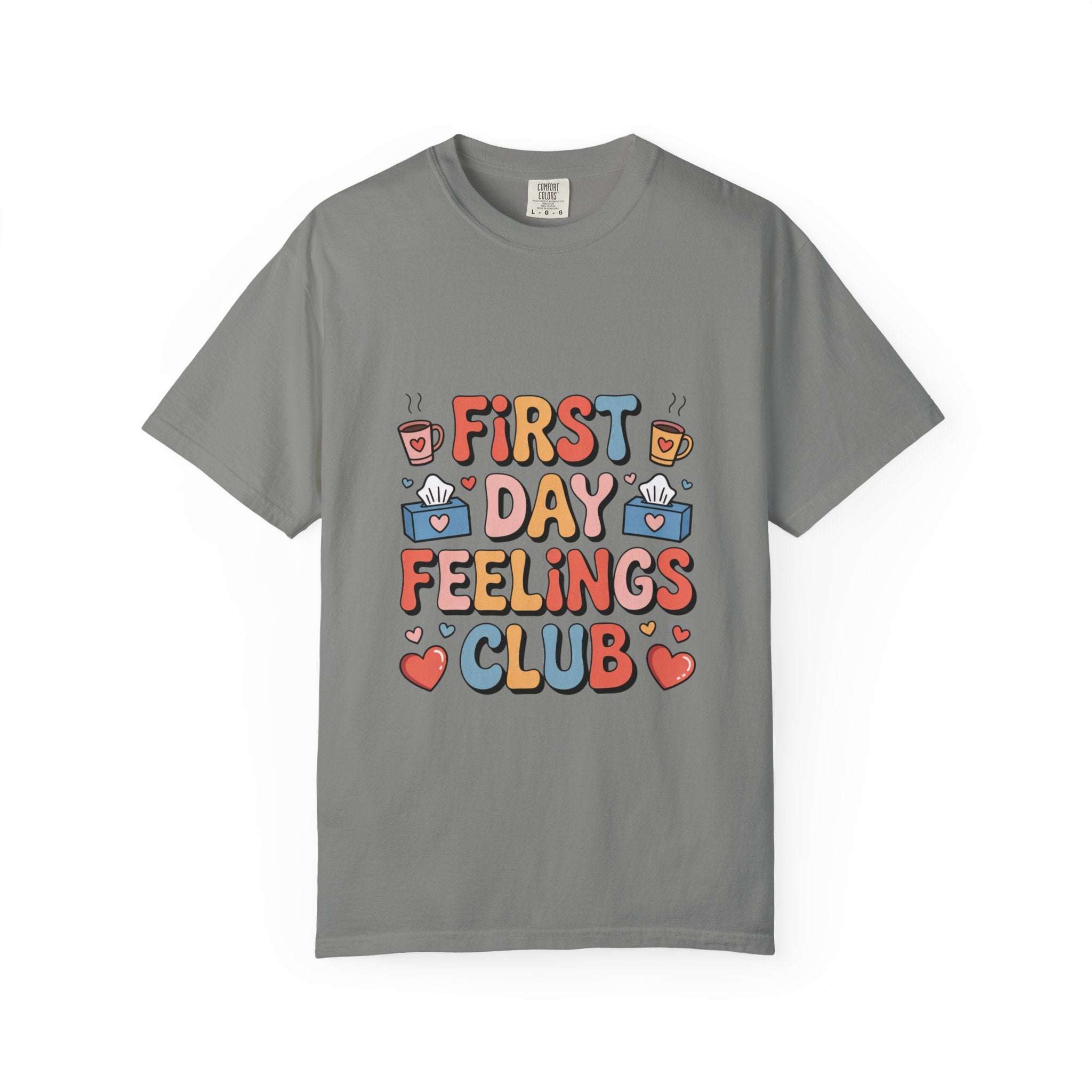 Garment-Dyed T-shirt for Back to School | First Day Feelings Club.
