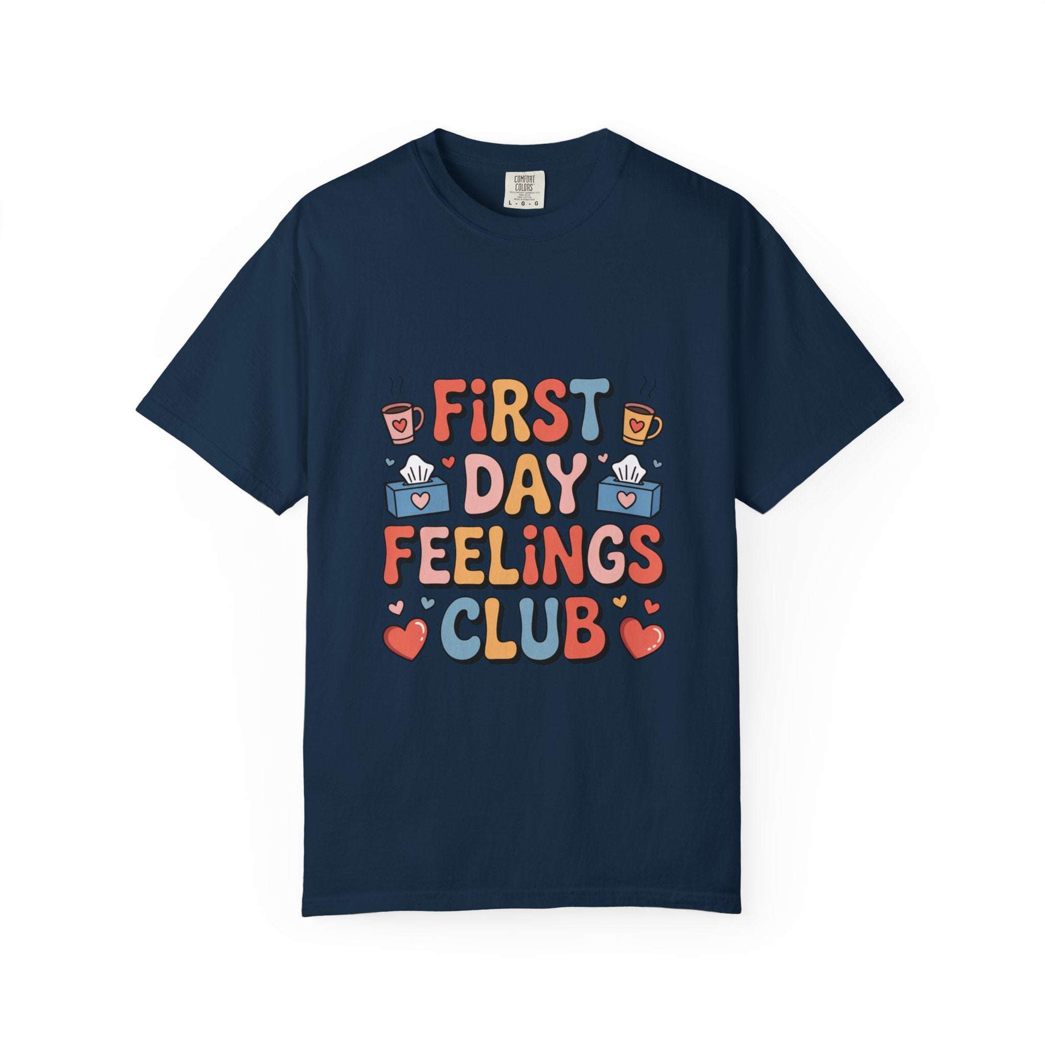 Garment-Dyed T-shirt for Back to School | First Day Feelings Club.