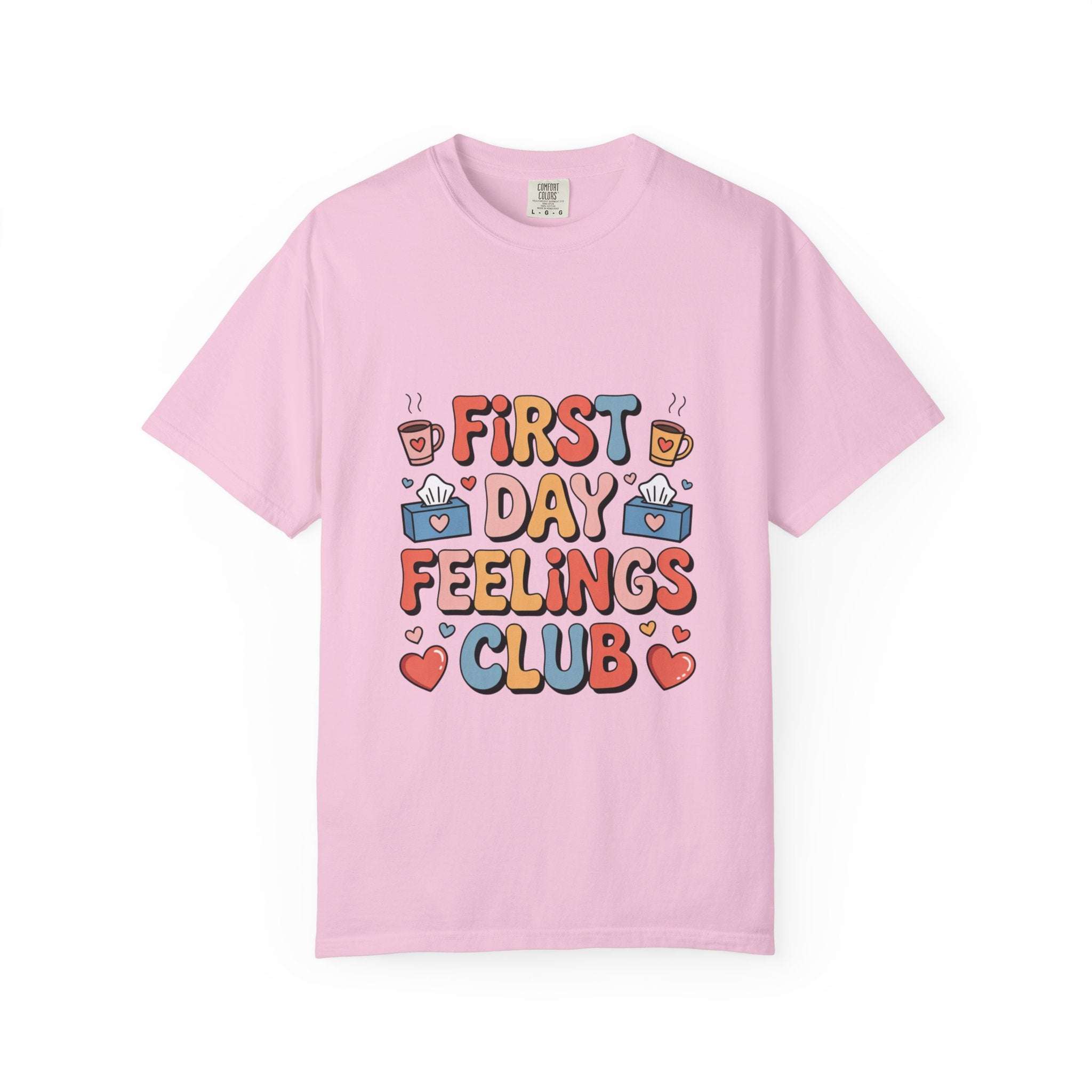 Garment-Dyed T-shirt for Back to School | First Day Feelings Club.