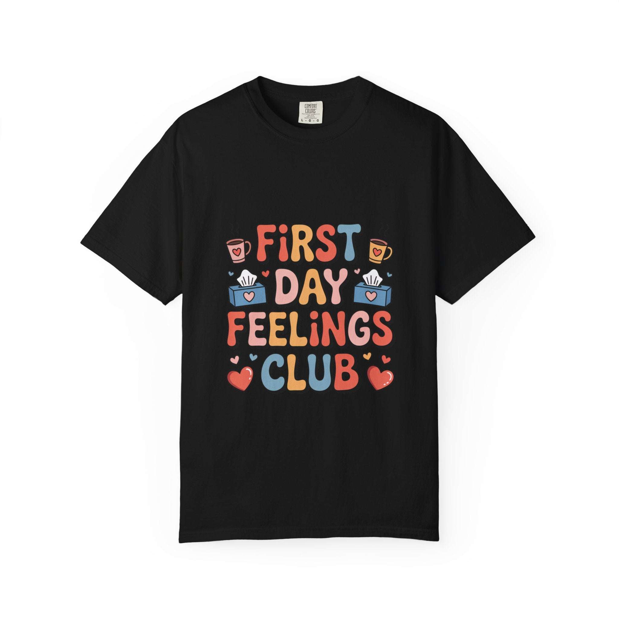 Garment-Dyed T-shirt for Back to School | First Day Feelings Club.