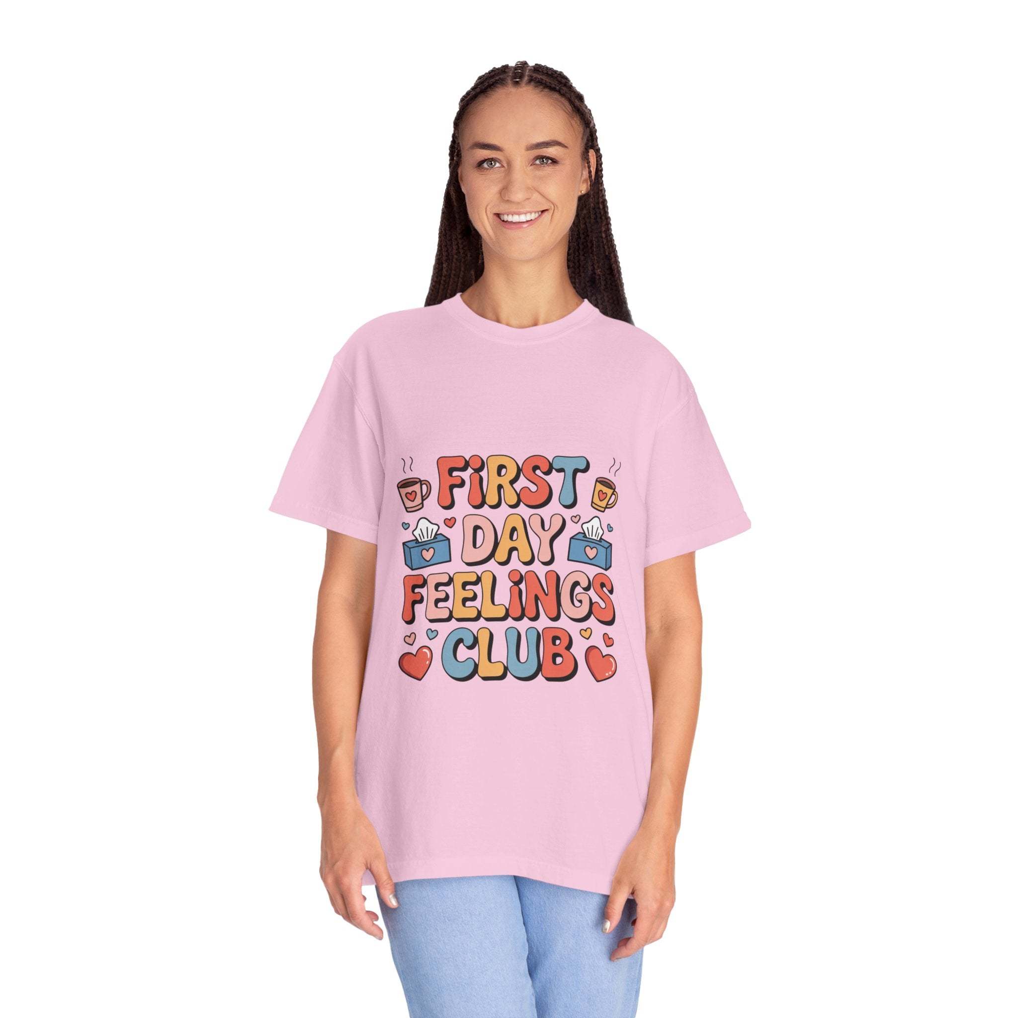 Garment-Dyed T-shirt for Back to School | First Day Feelings Club.