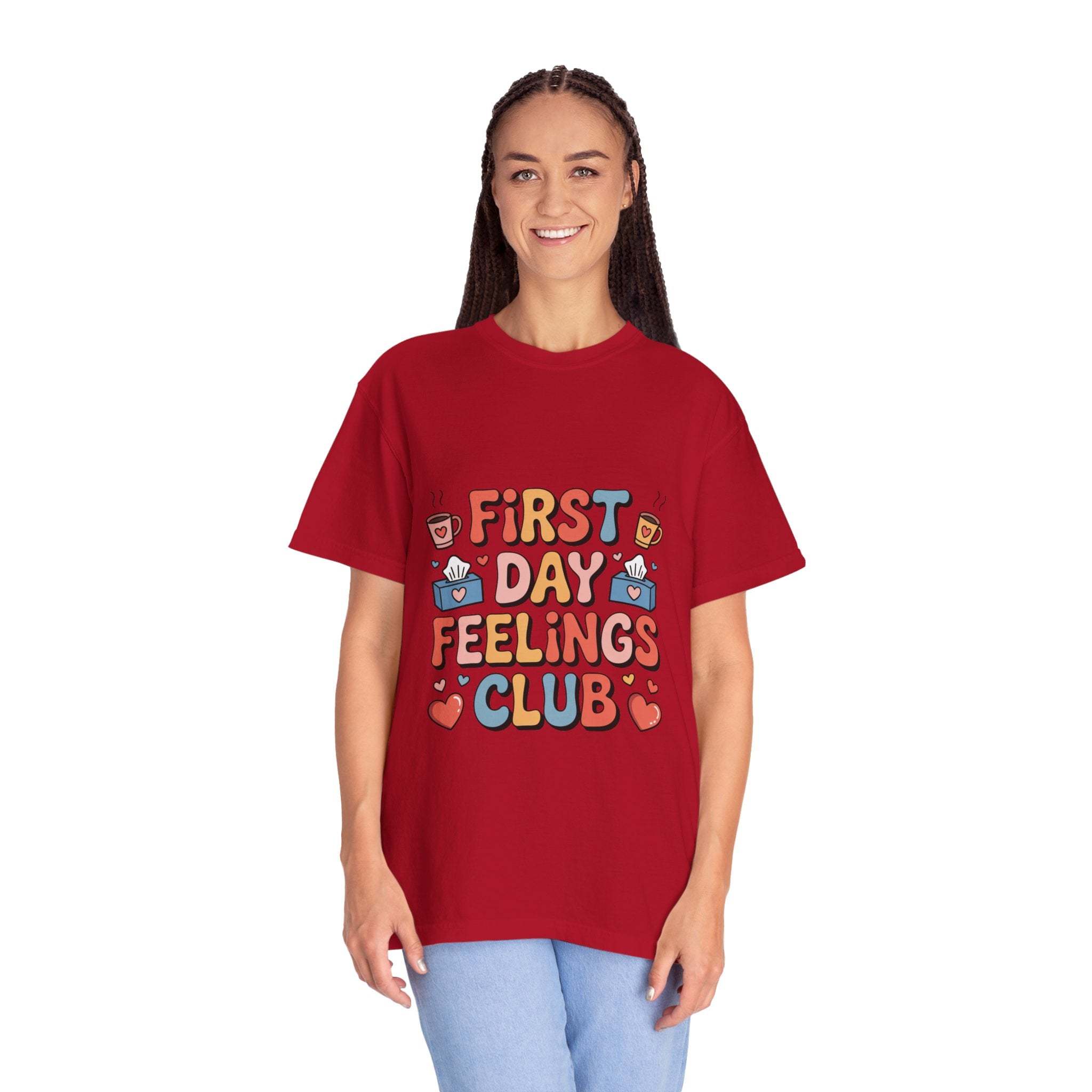 Garment-Dyed T-shirt for Back to School | First Day Feelings Club.