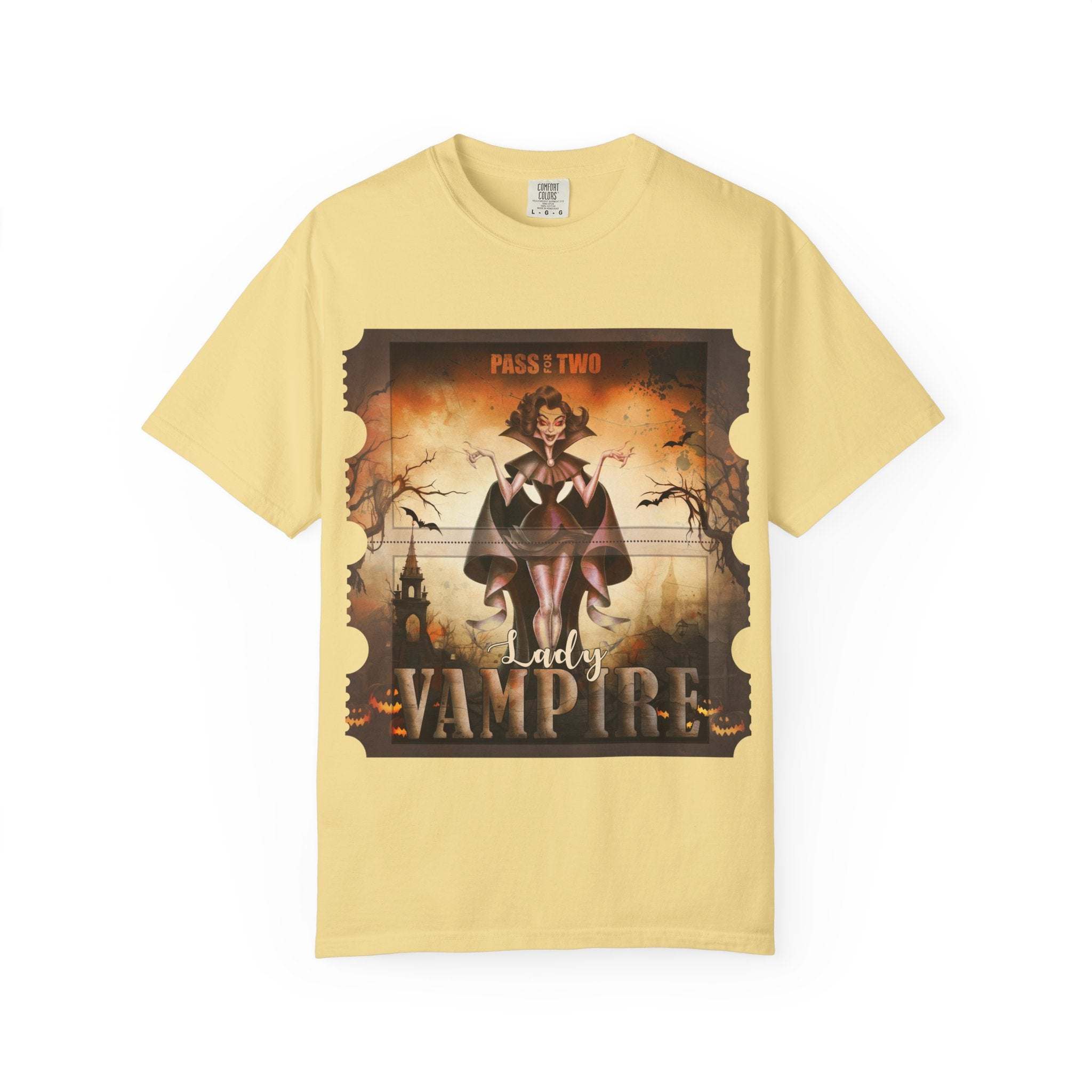 Halloween Lady Vampire T-shirt - TeninoVentures