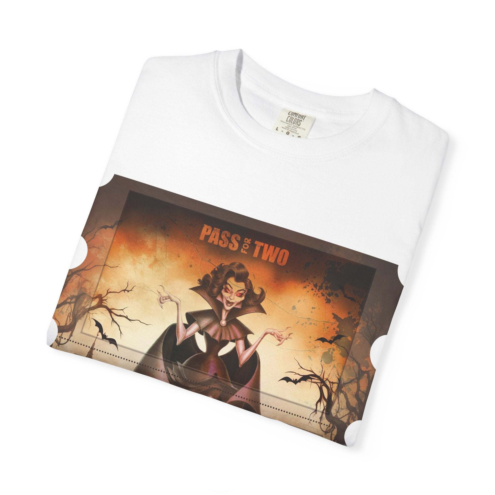 Halloween Lady Vampire T-shirt - TeninoVentures