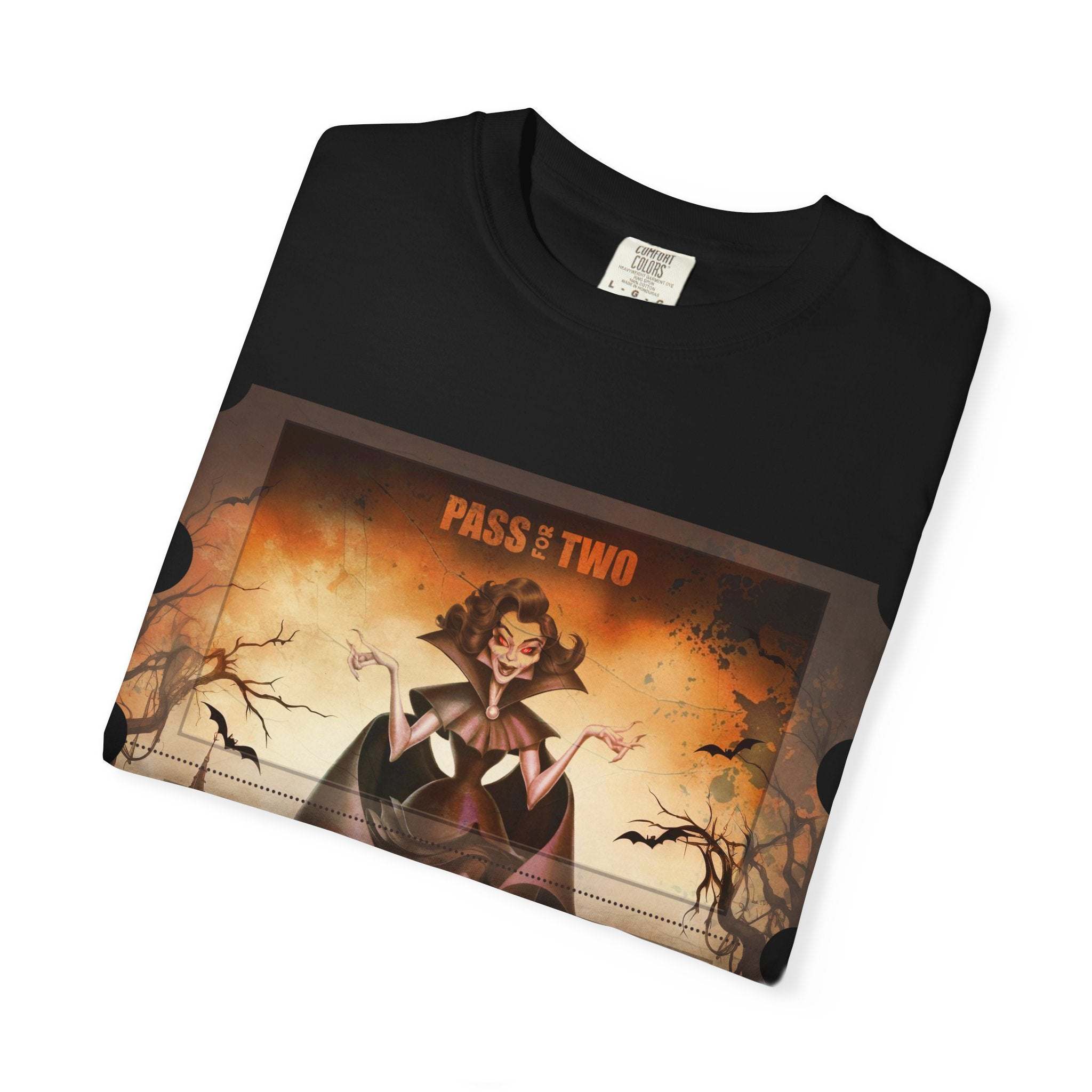 Halloween Lady Vampire T-shirt - TeninoVentures