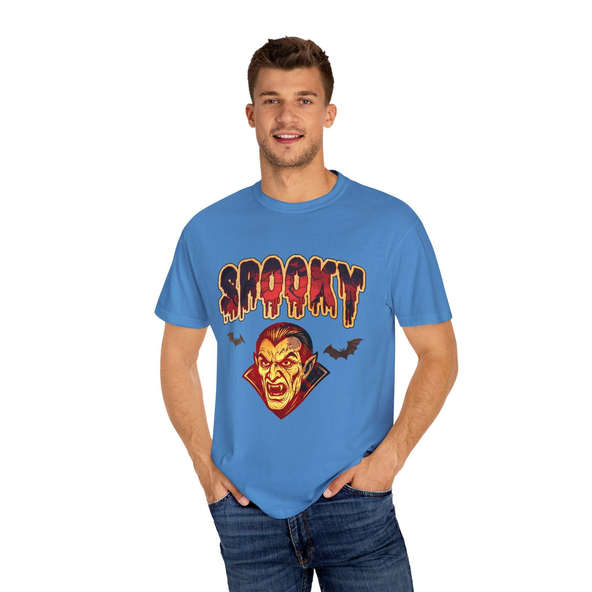 Spooky Vampire Halloween Unisex T-Shirt - TeninoVentures