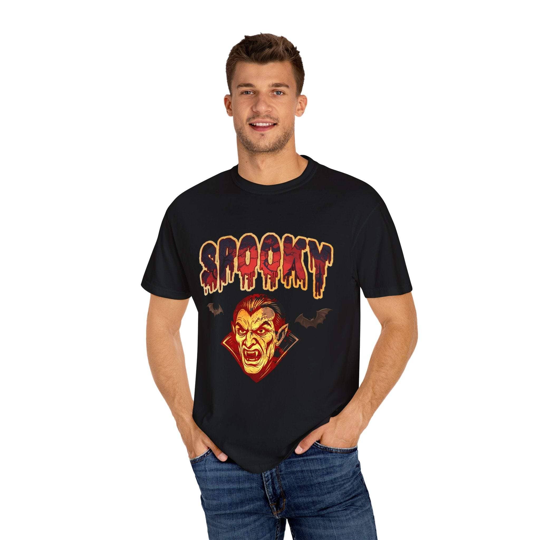 Spooky Vampire Halloween Unisex T-Shirt - TeninoVentures