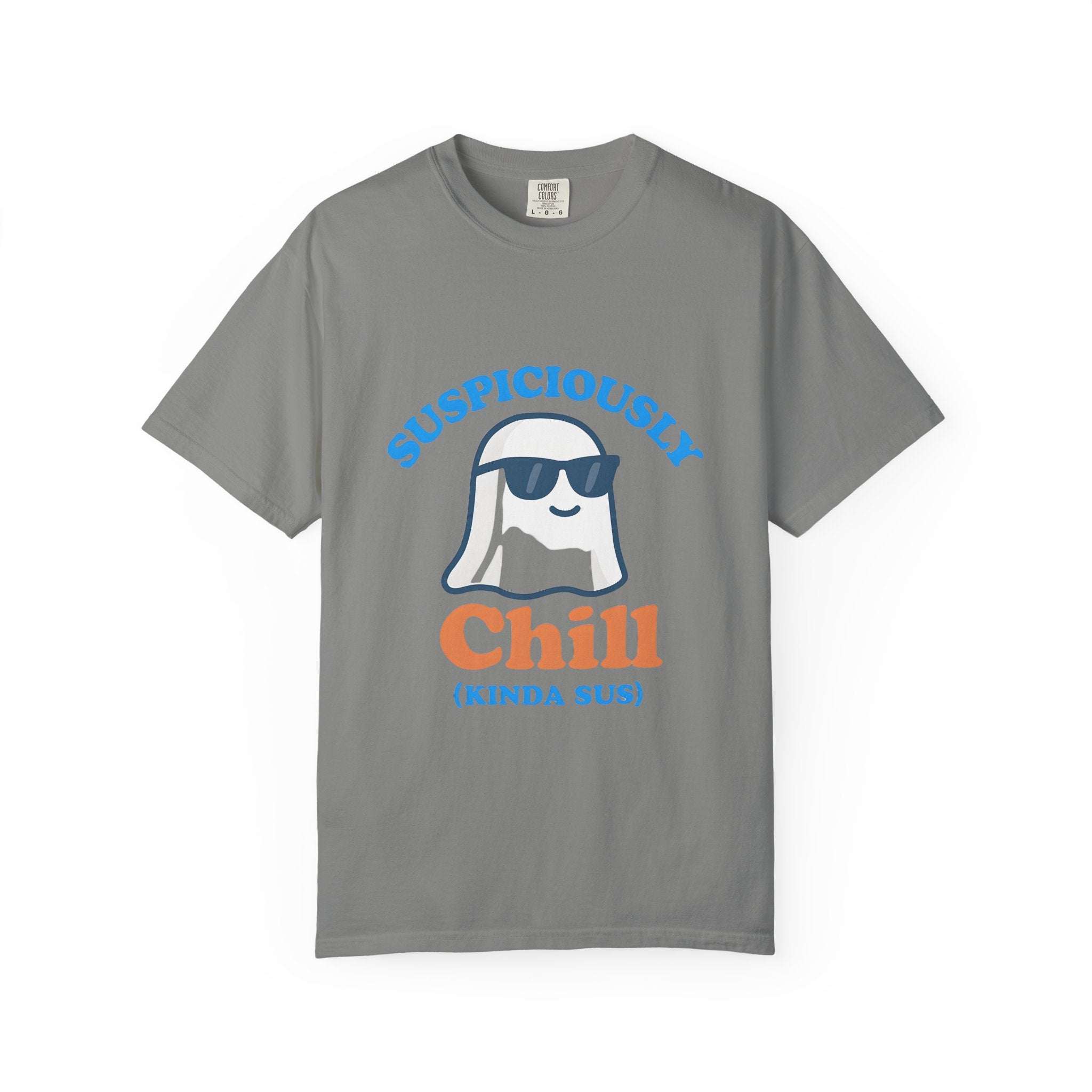 Suspiciously Chill Kinda Sus Ghost T-shirt - TeninoVentures